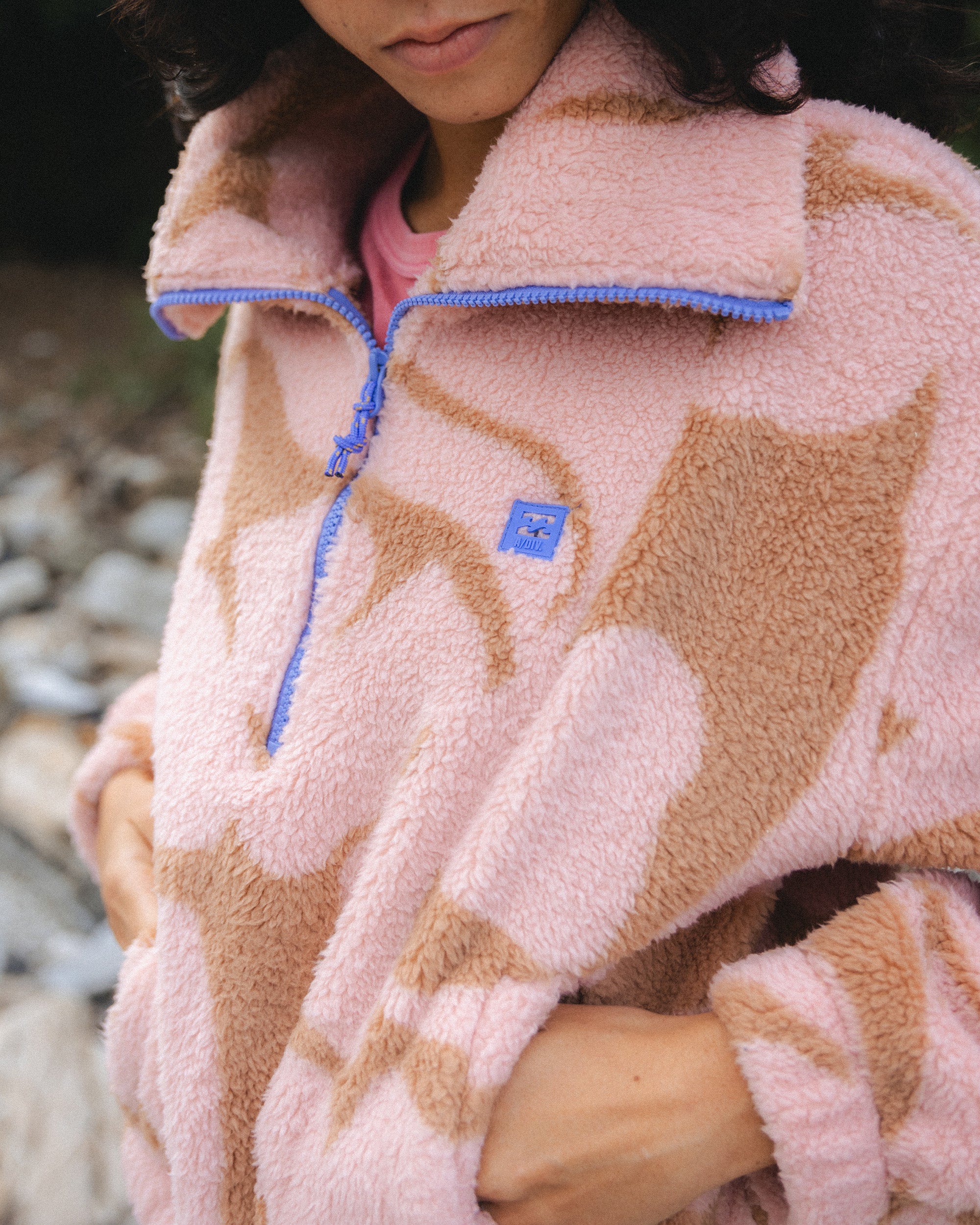 A/Div Barra Half Zip Sherpa Fleece