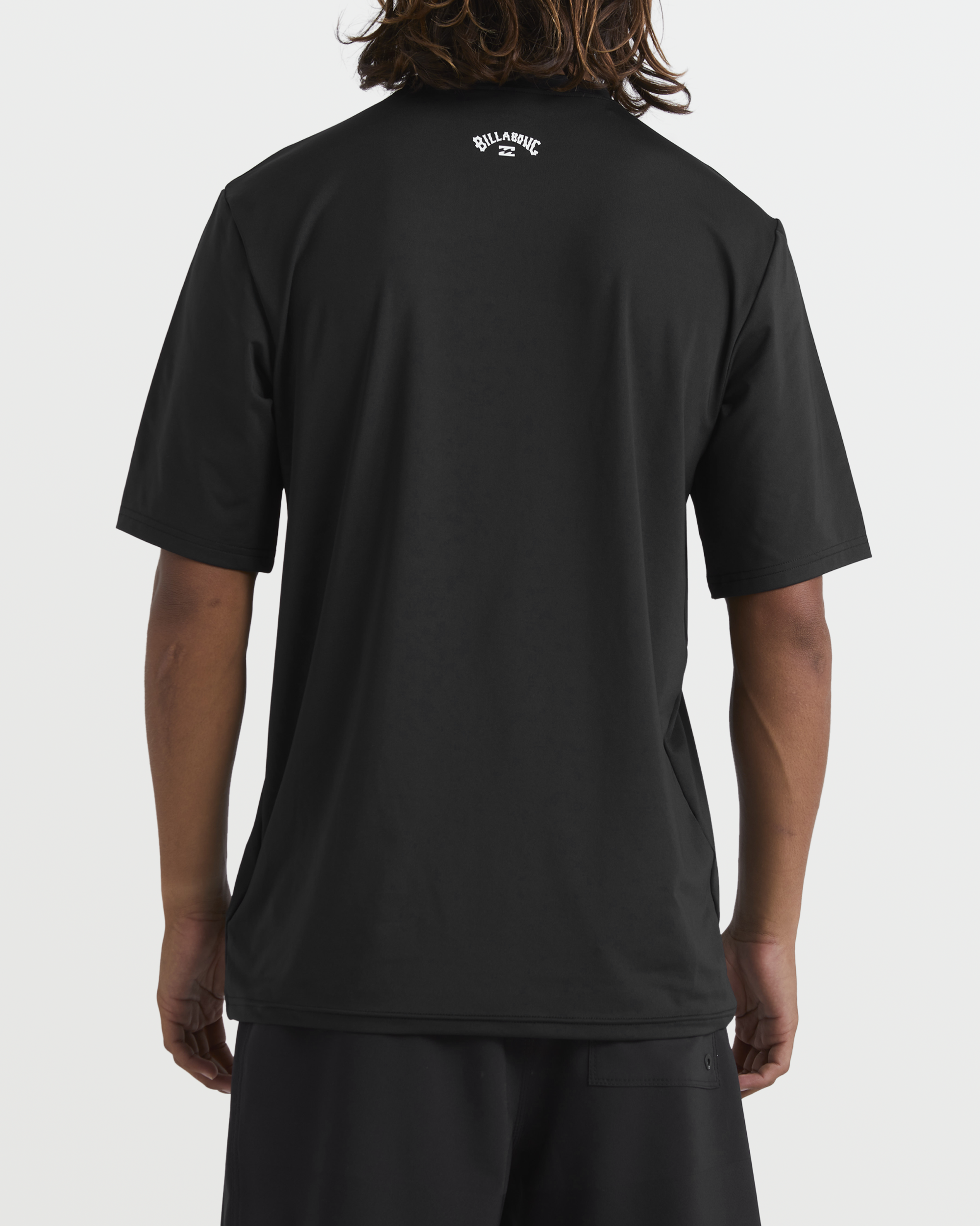 All Day Wave UPF 50 Short Sleeve Rashguard - Black
