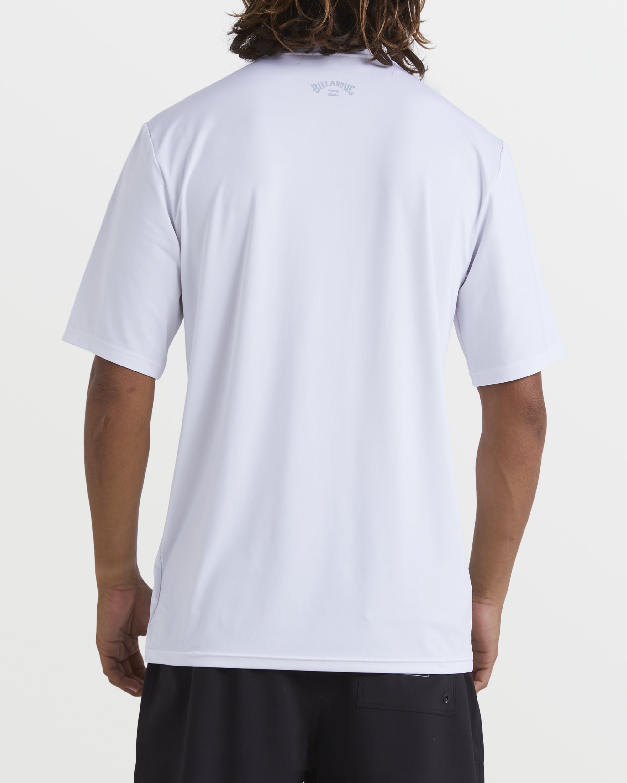 All Day Wave UPF 50 Short Sleeve Rashguard - White