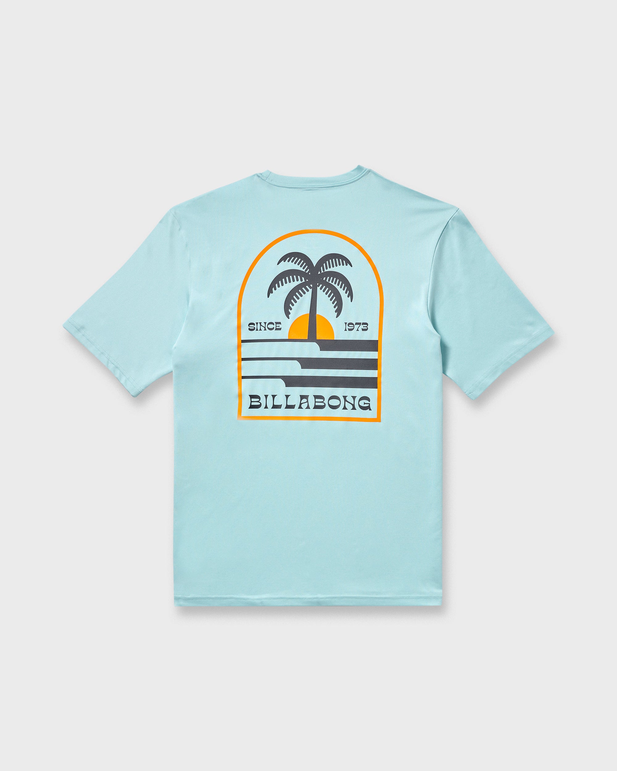 Portal Loose Fit UPF 50 Short Sleeve Surf UPF 50 Short Sleeve T-Shirt - Lt Blue Hth