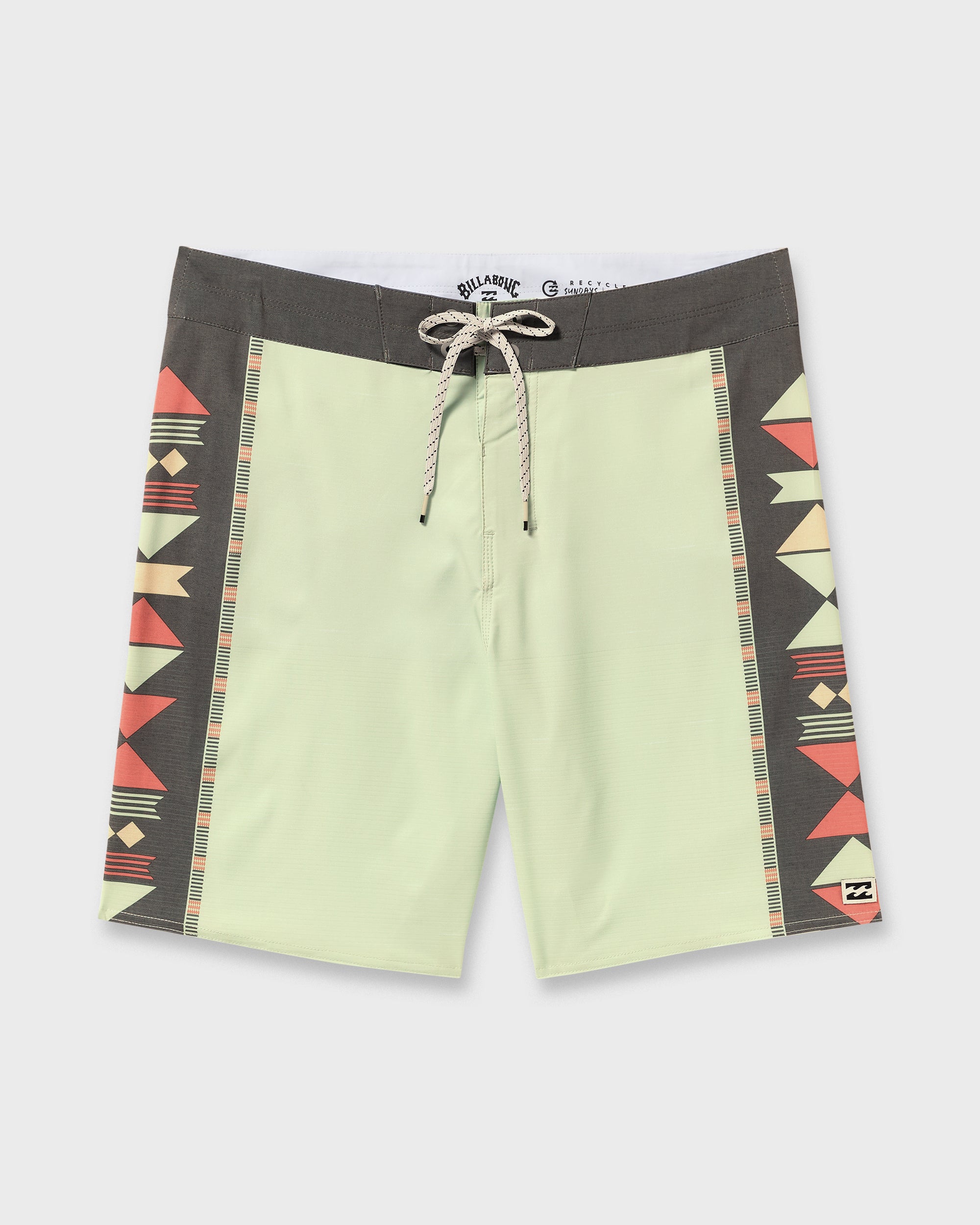 Sundays Airlite 19" Boardshorts - Green Ash