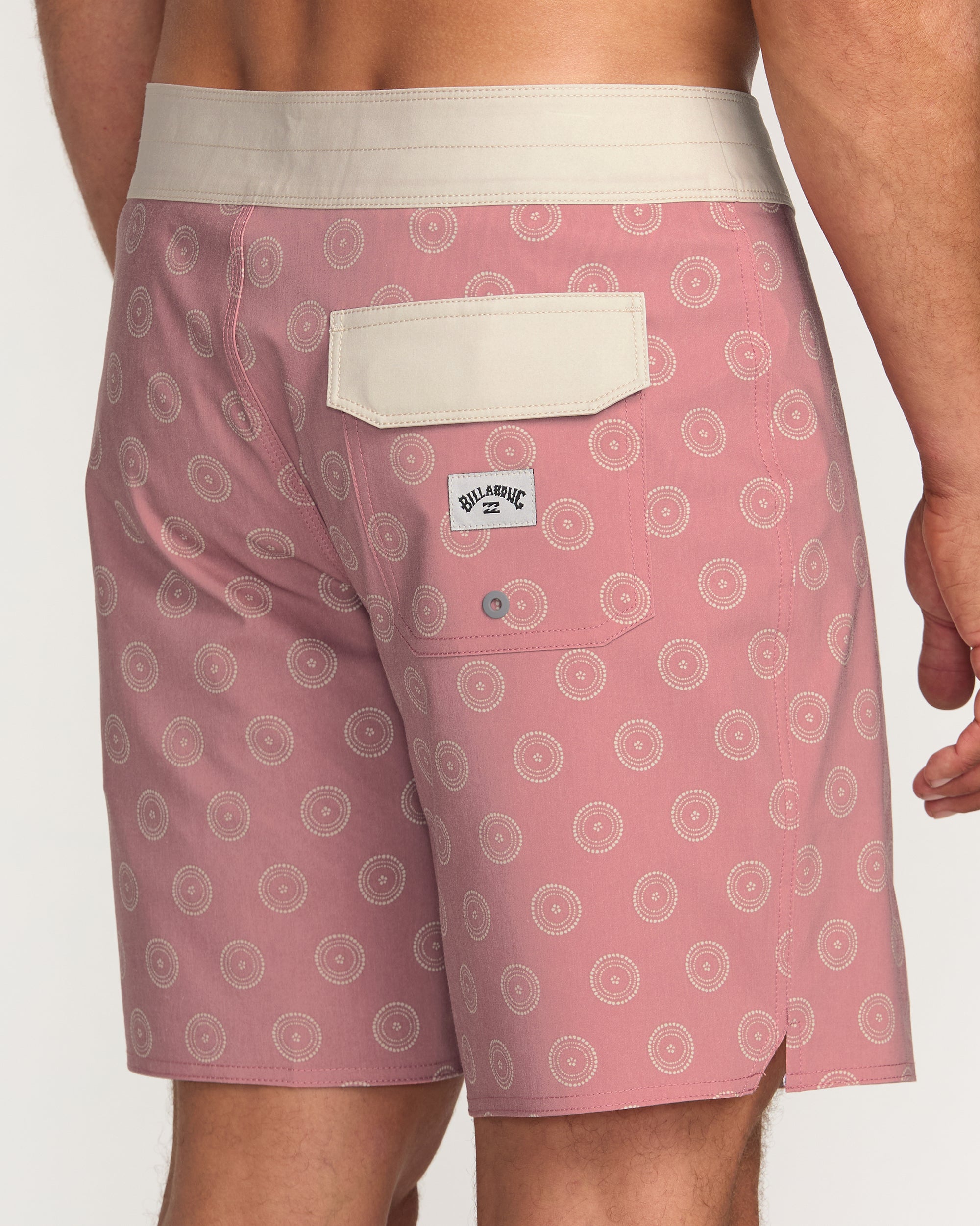 Good Times Pro Performance 18" Boardshorts - Dusty Rose