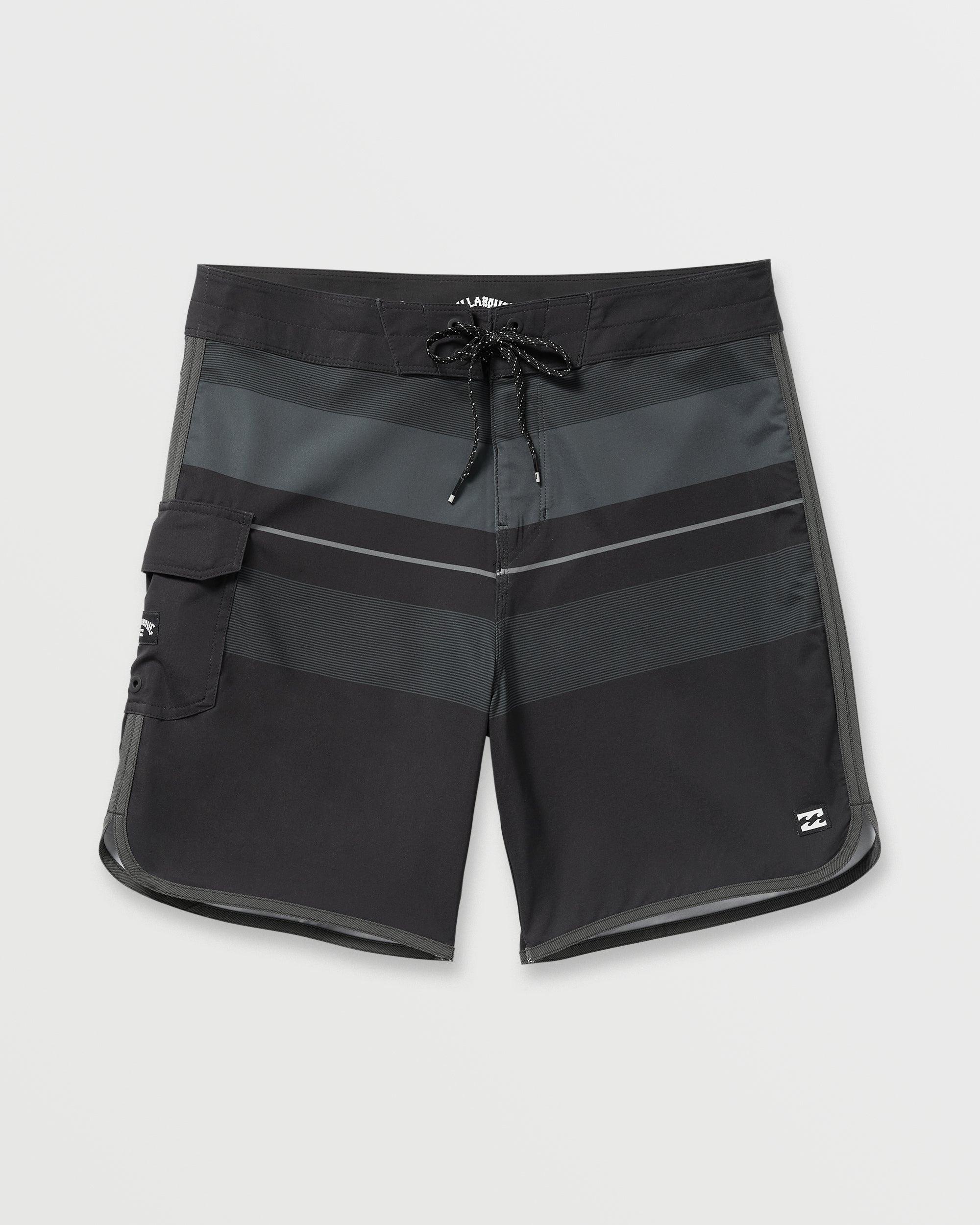 73 Pro Performance 18" Boardshorts - Black