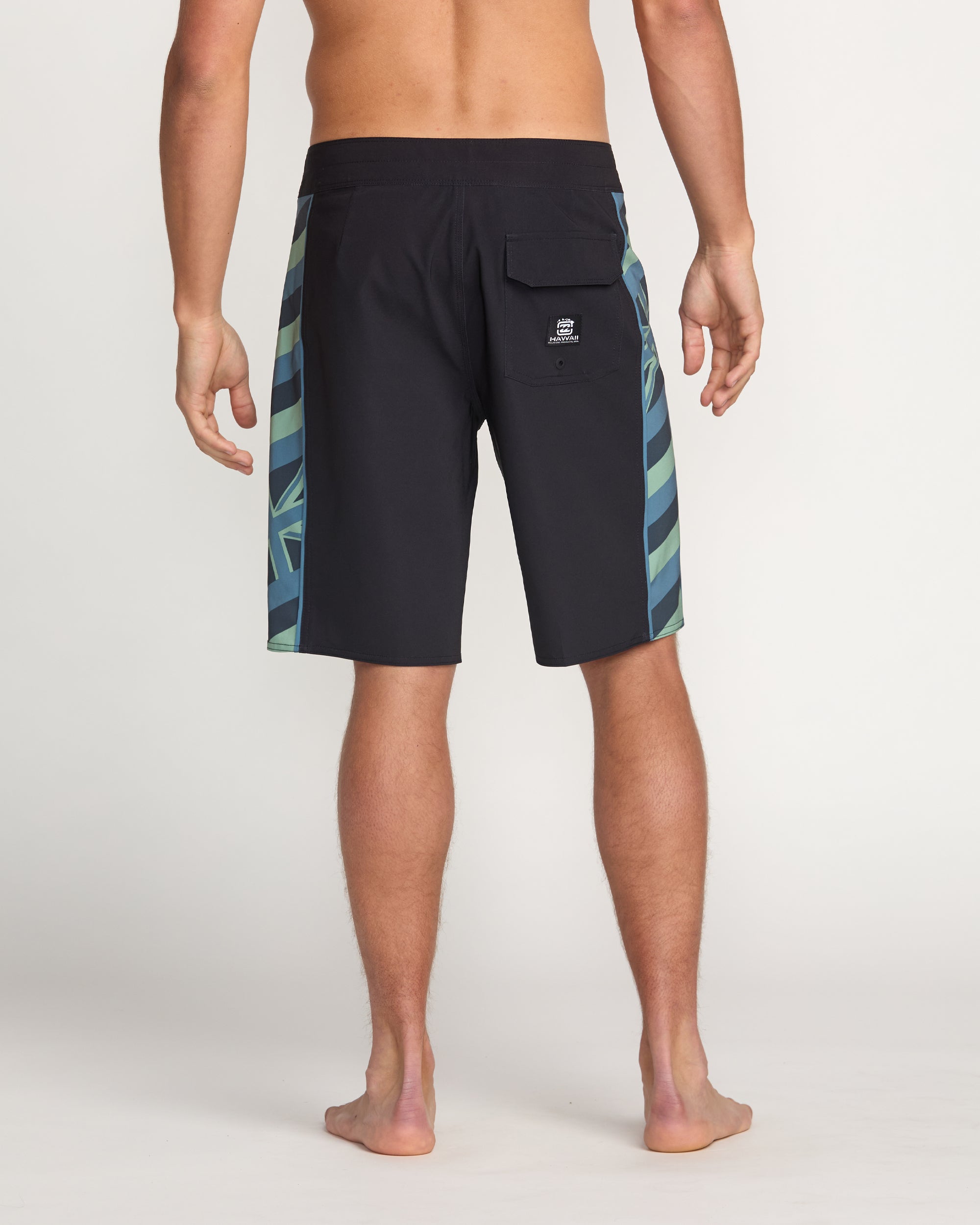 D Bah 2.0 Hi Pro Performance 19" Boardshorts - Washed Black