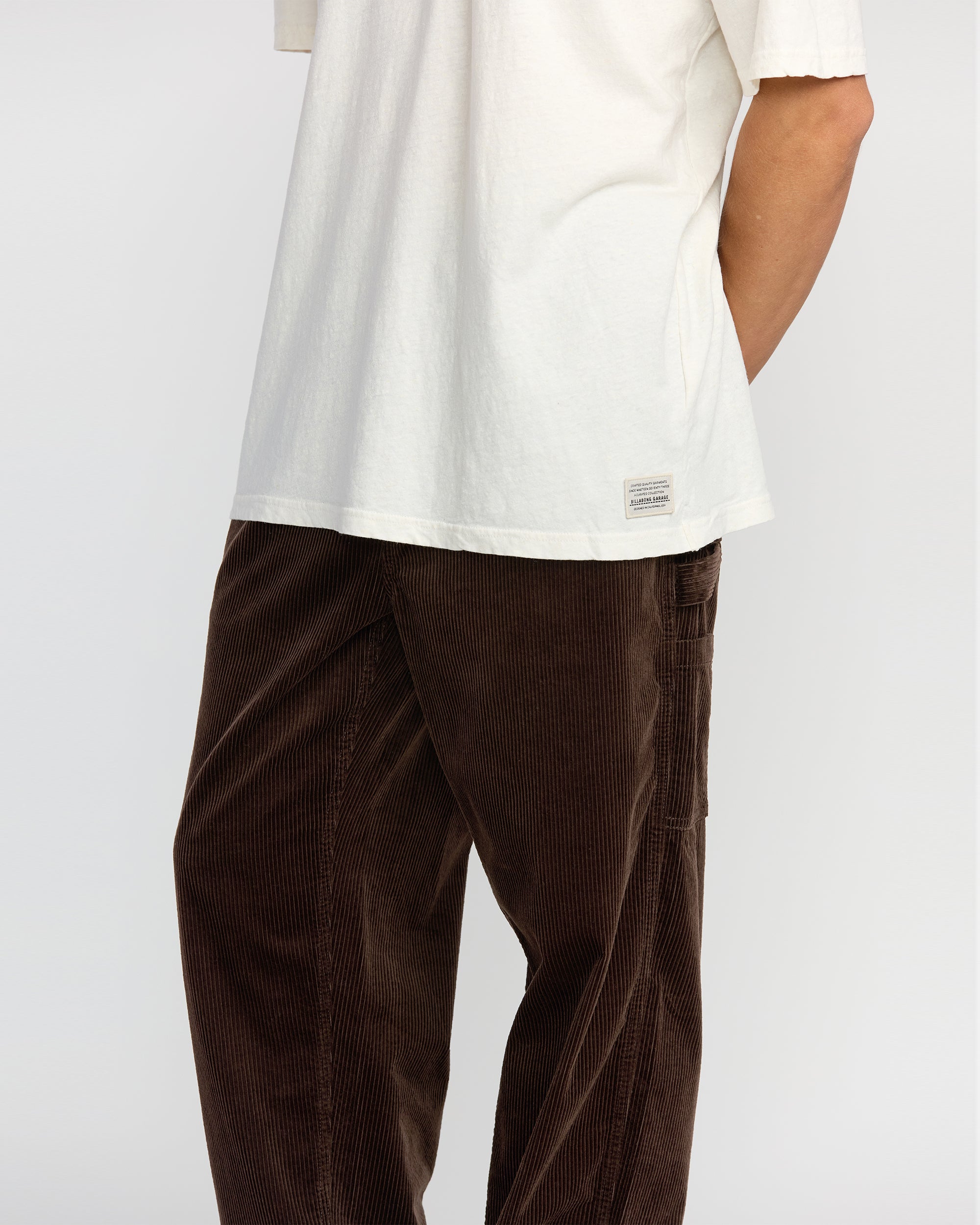 Larry Cord Garage Pants - Chocolate