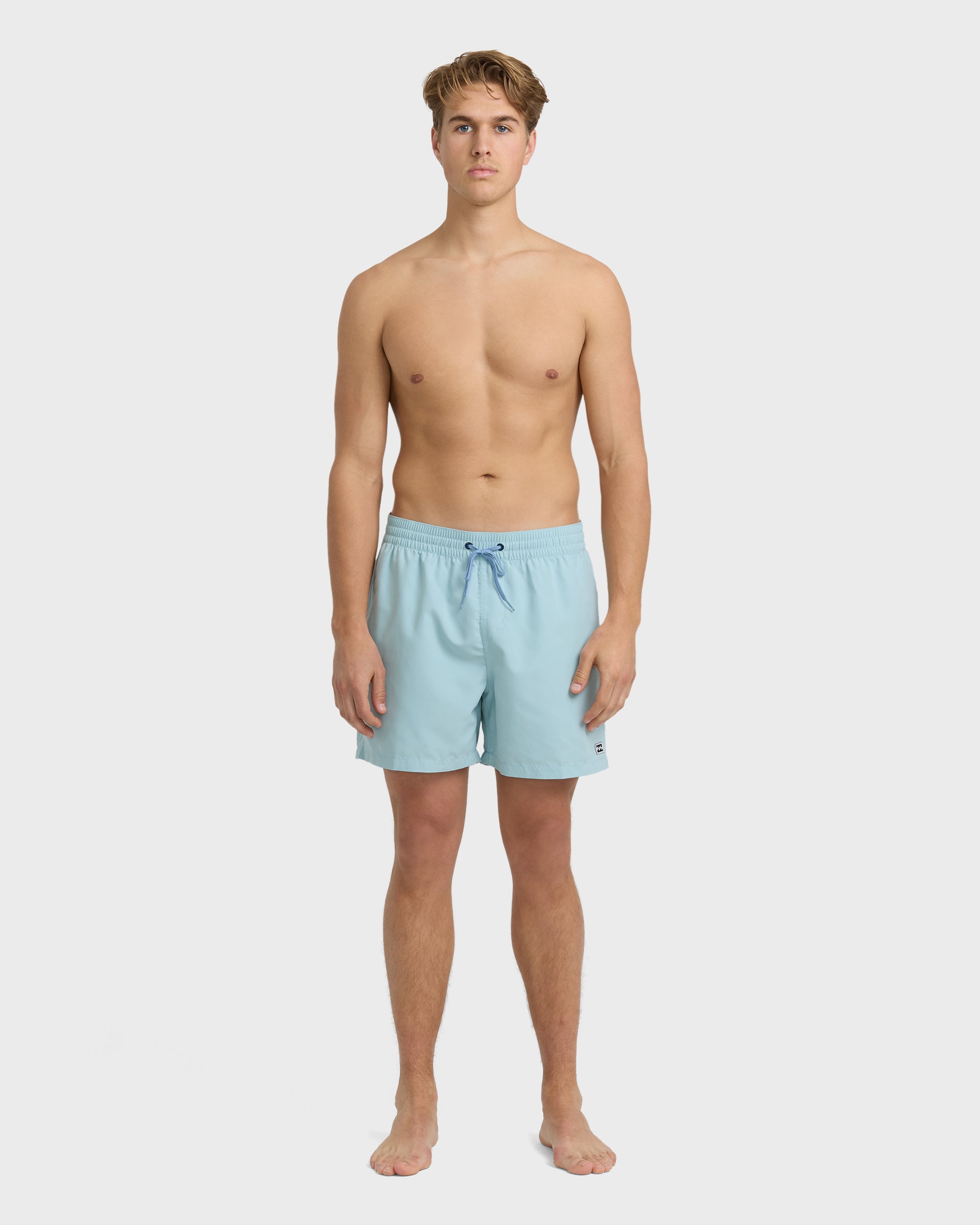 All Day Laybacks 16" Trunks - Dusty Blue