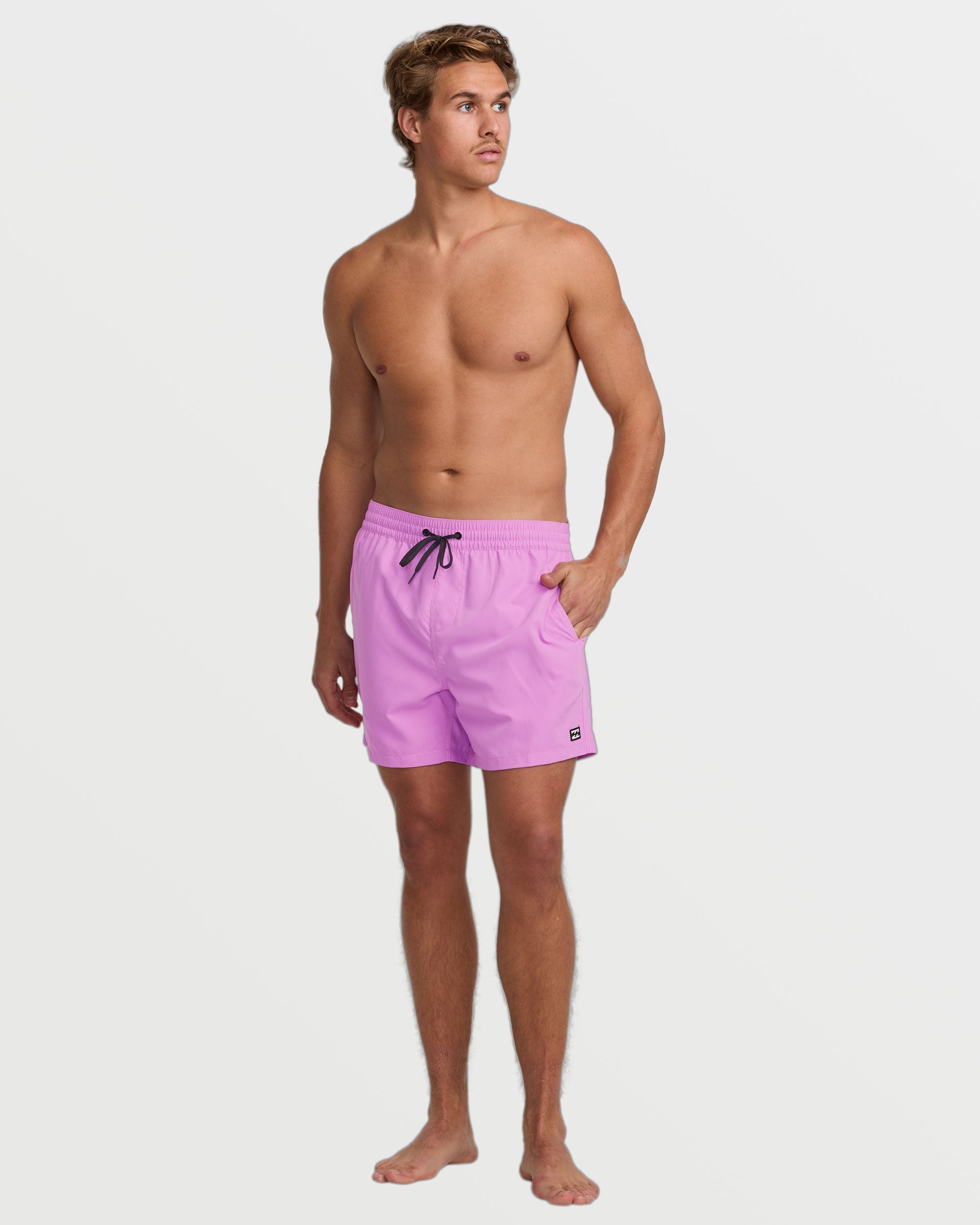 All Day Laybacks 16" Trunks - Fuschia