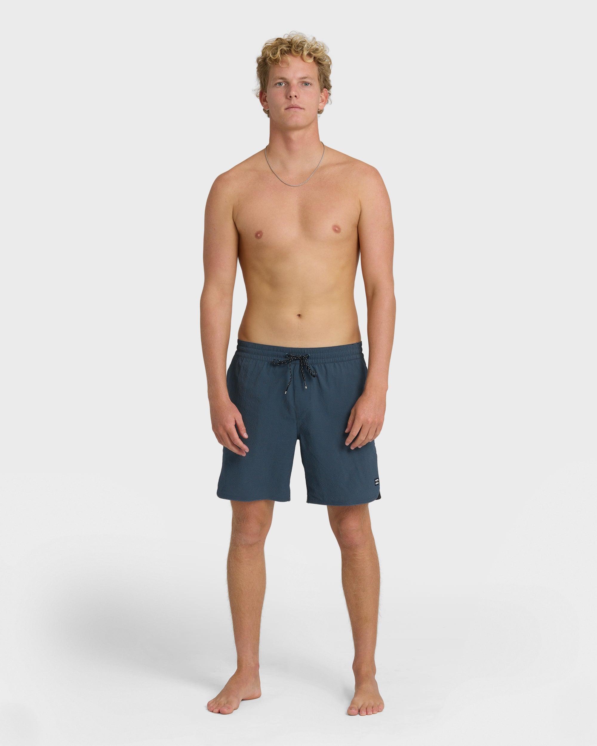 Reform Layback 17" Trunks - Dark Denim