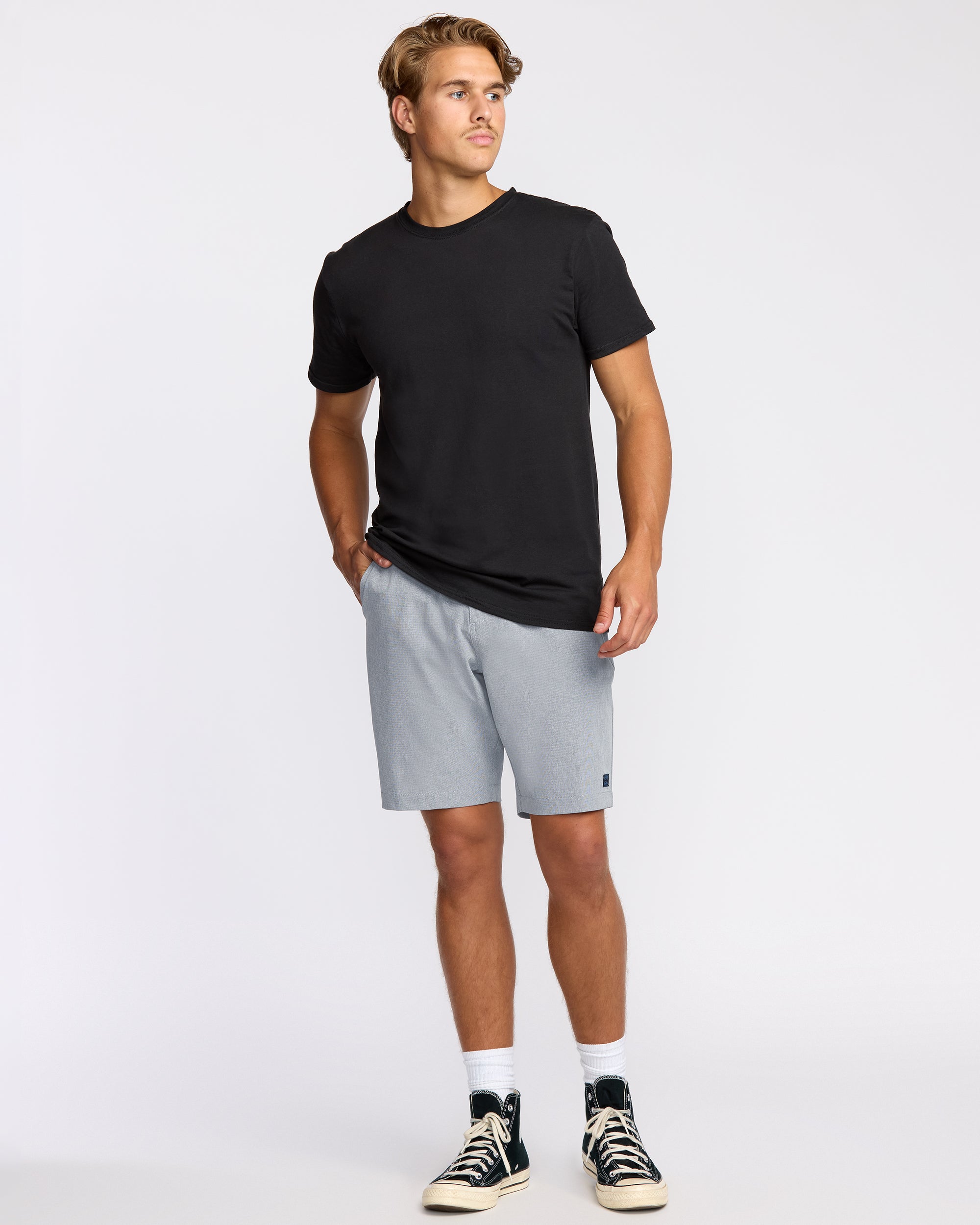 Crossfire Submersible 19" Hybrid Shorts - Slate Blue