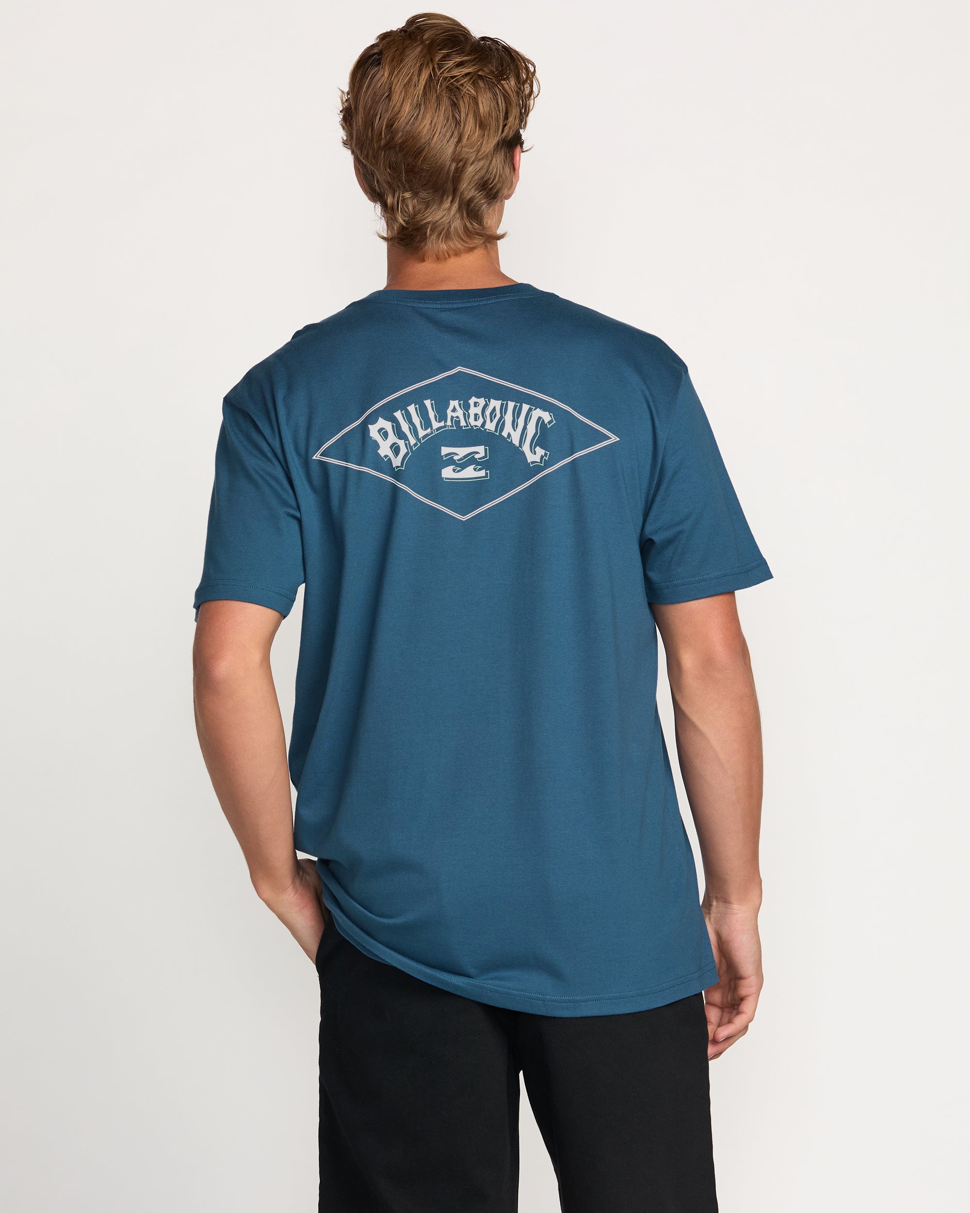 Diamond Arch Premium Tee - Deep Blue