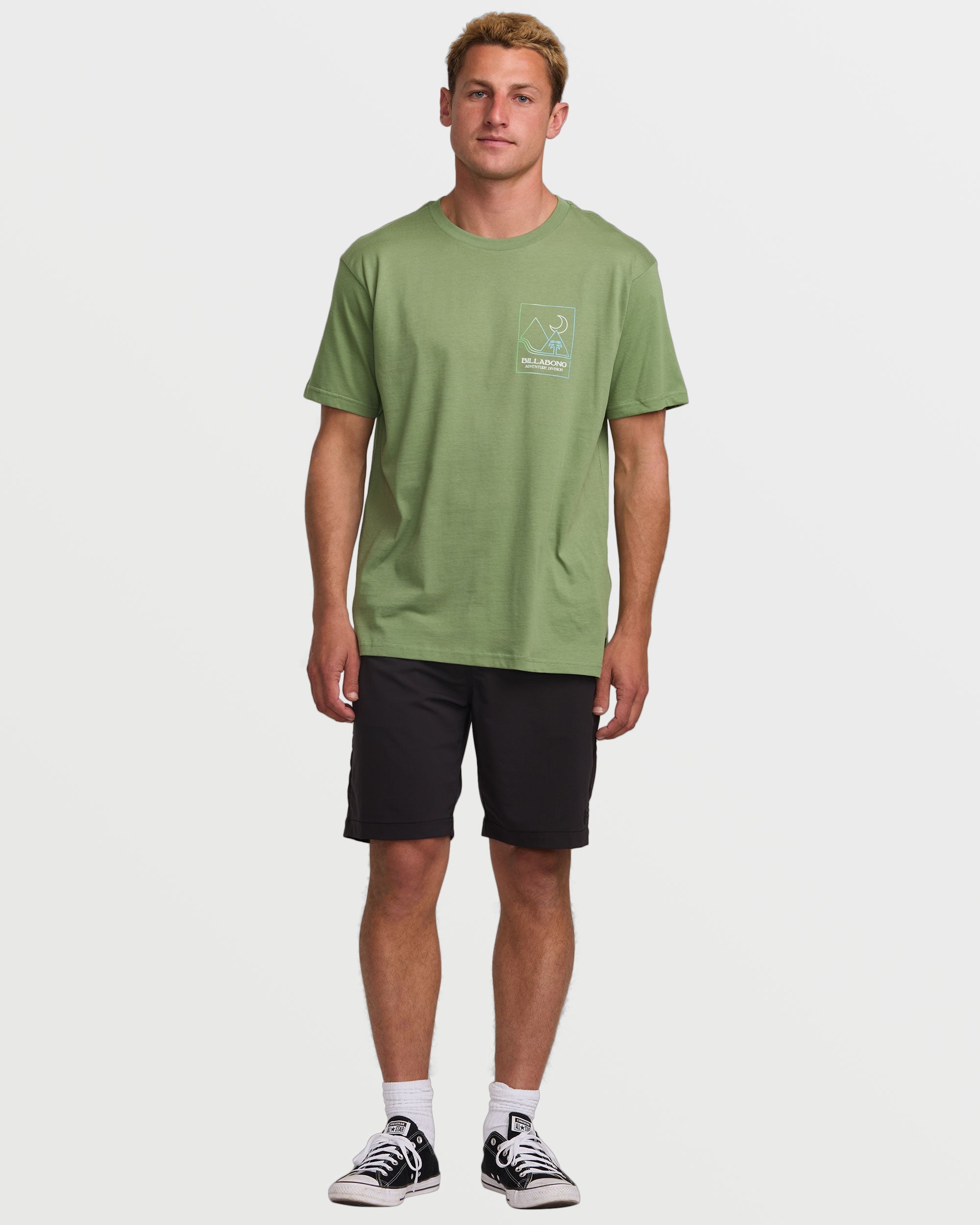 Night Park A/Div Tee - Moss