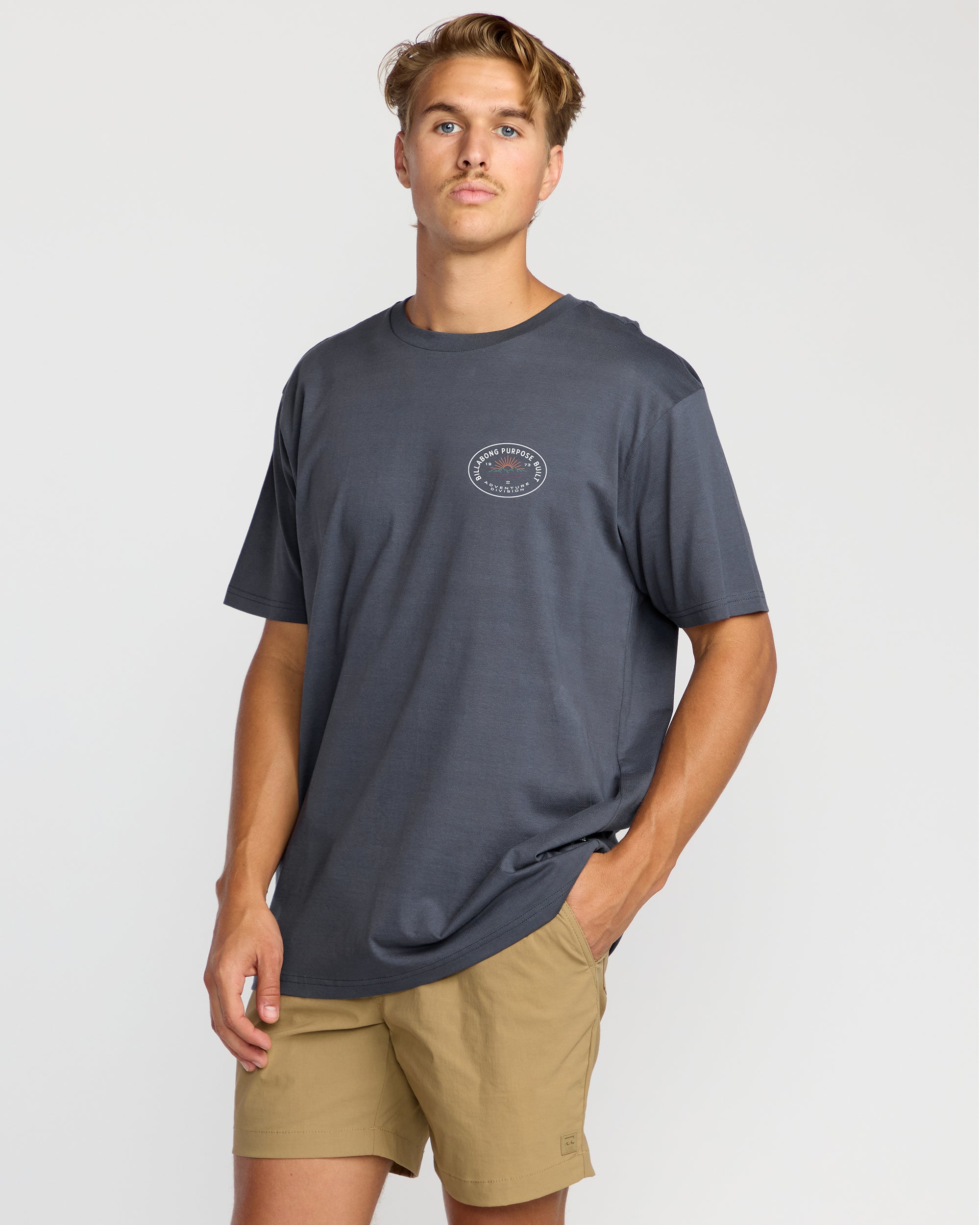 Sierras A/Div Short Sleeve T-Shirt - Midnight Blue