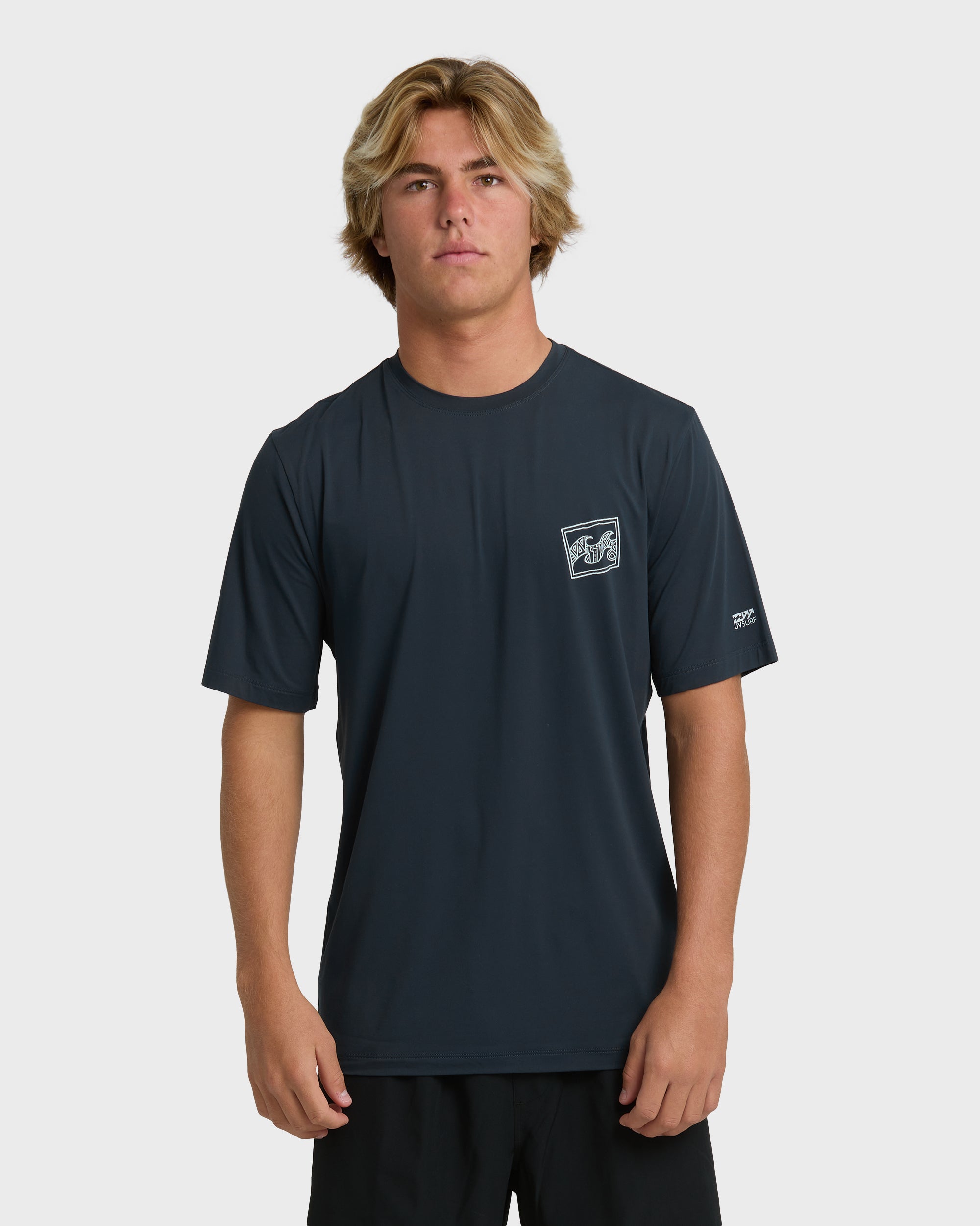 Crayon Wave Loose Fit Short Sleeve Surf Tee