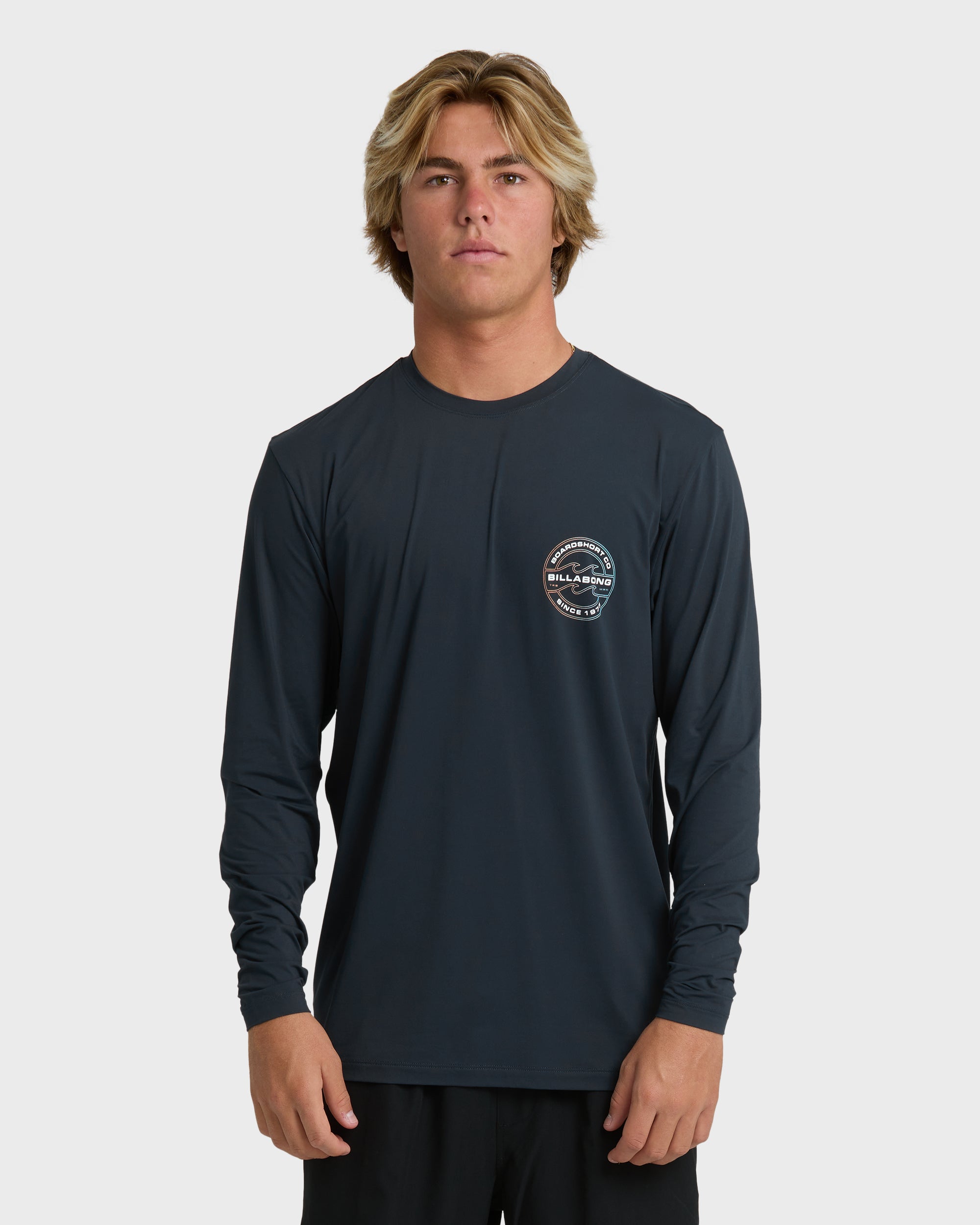 Hollow Loose Fit UPF 50 Long Sleeve Surf Tee