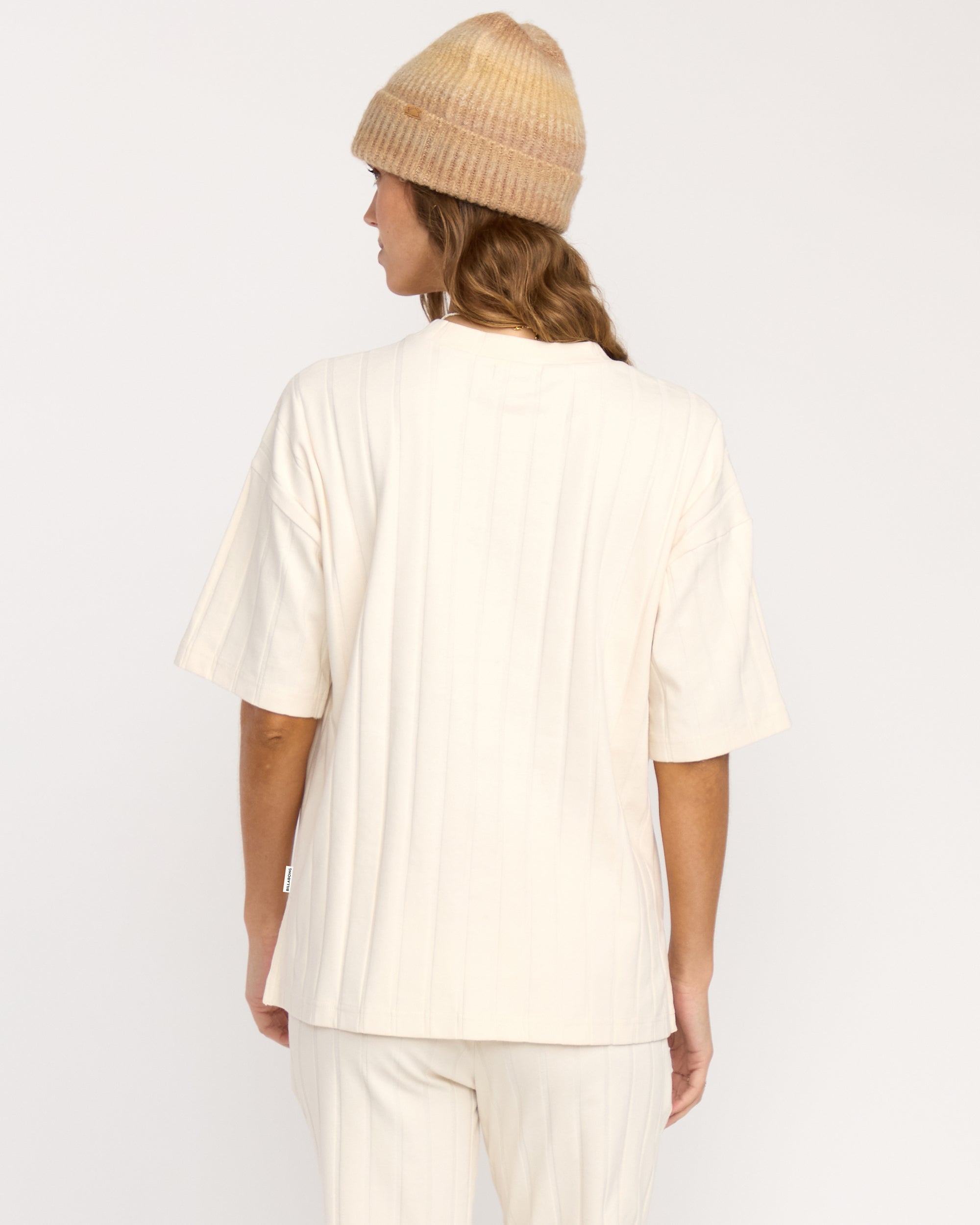 Cass Short Sleeve Top - Whitecap