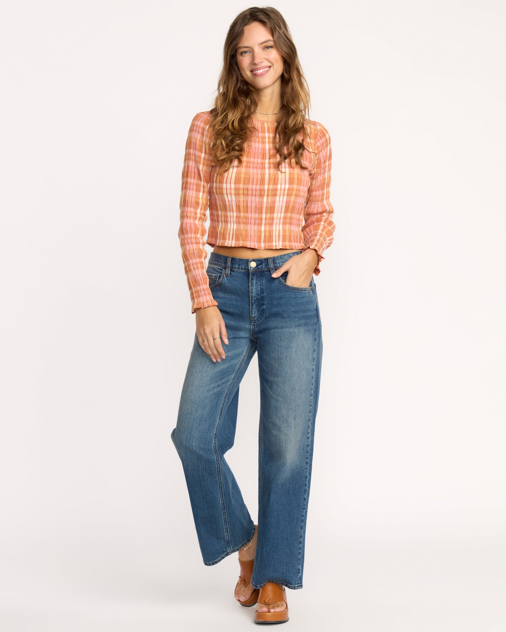 Shifter Straight Leg Pants - Dirty Vintage Blue