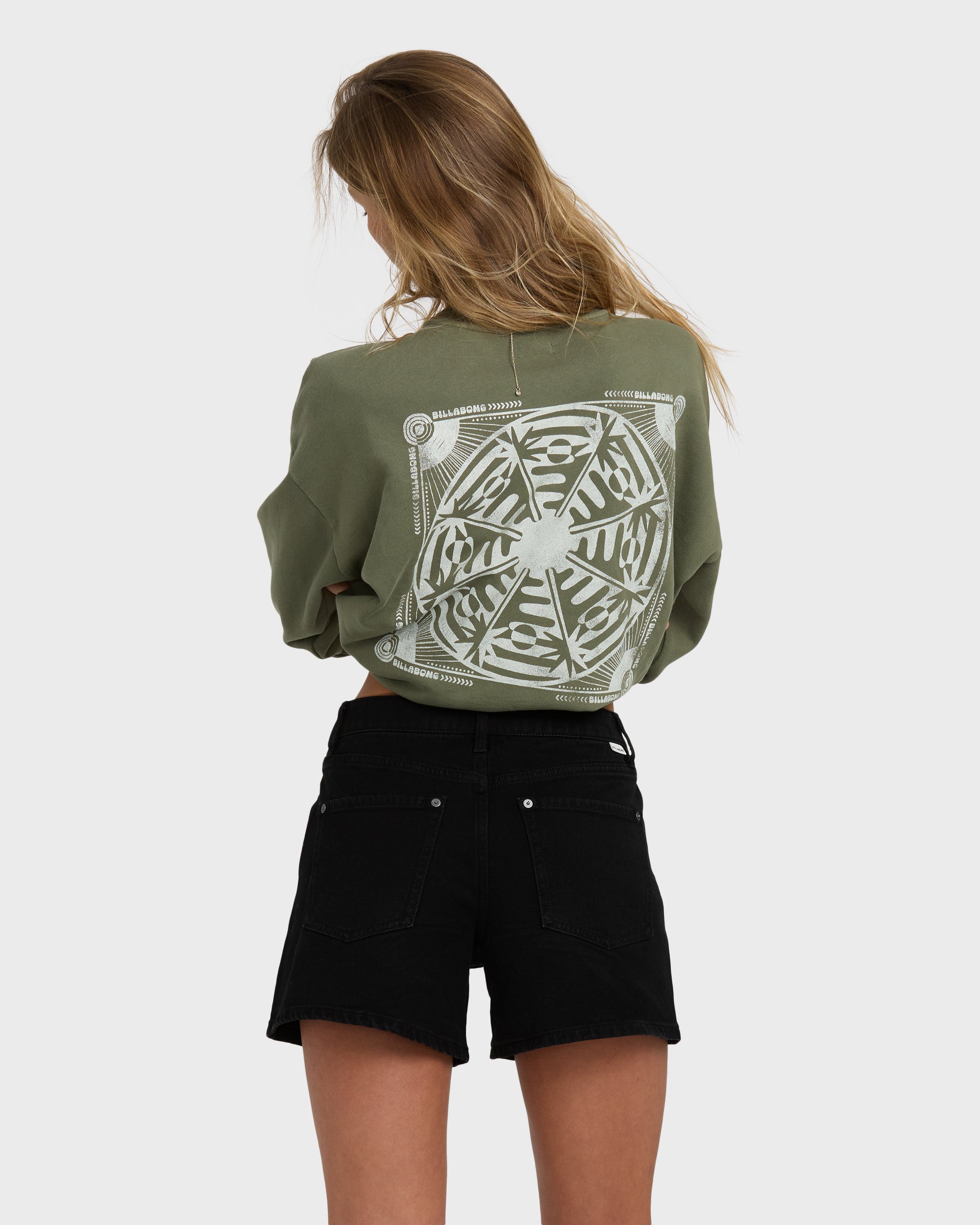 Shifter Denim Shorts - Black