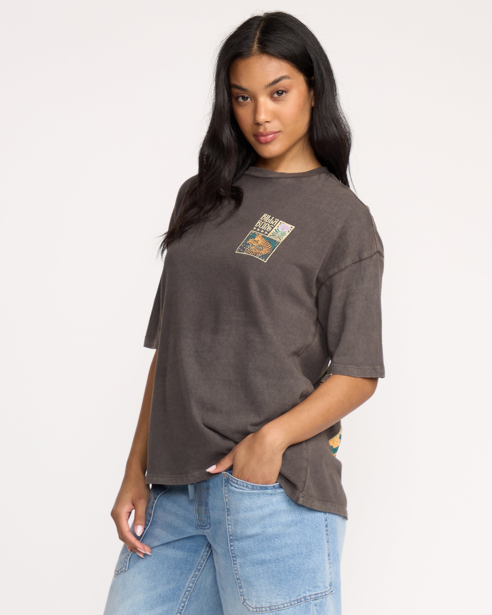 Daydream Away T-Shirt - Off Black