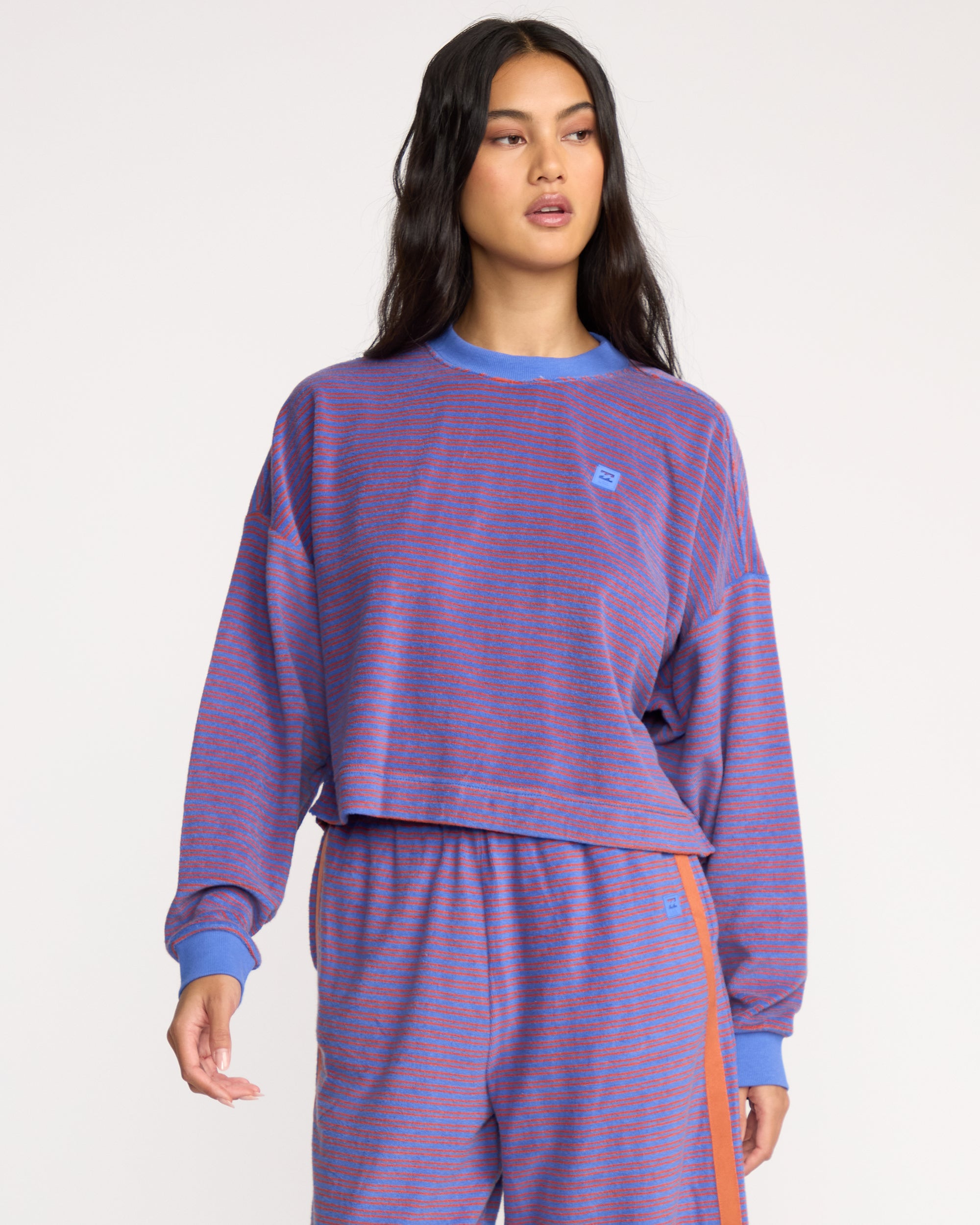 A/Div Waves For Days Terry Crewneck Sweatshirt