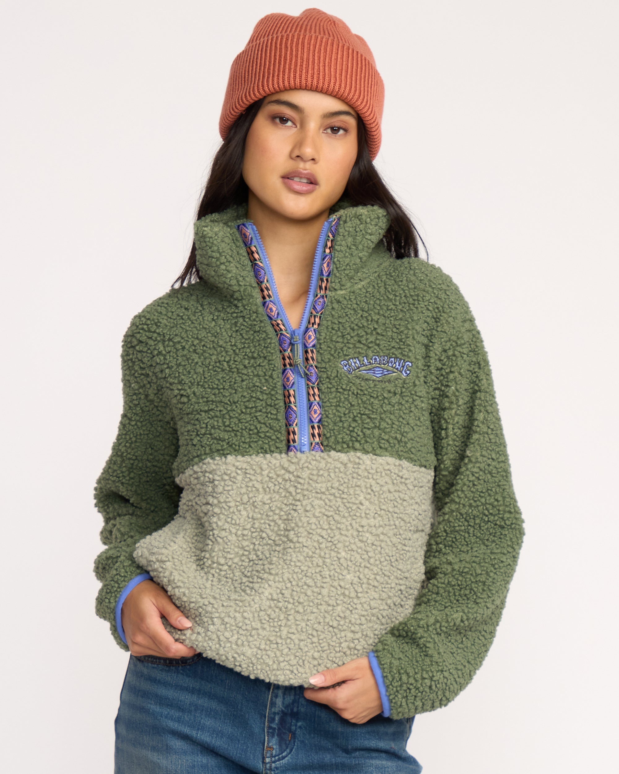 A/Div Horizon Mock Neck Half Zip Sweatshirt
