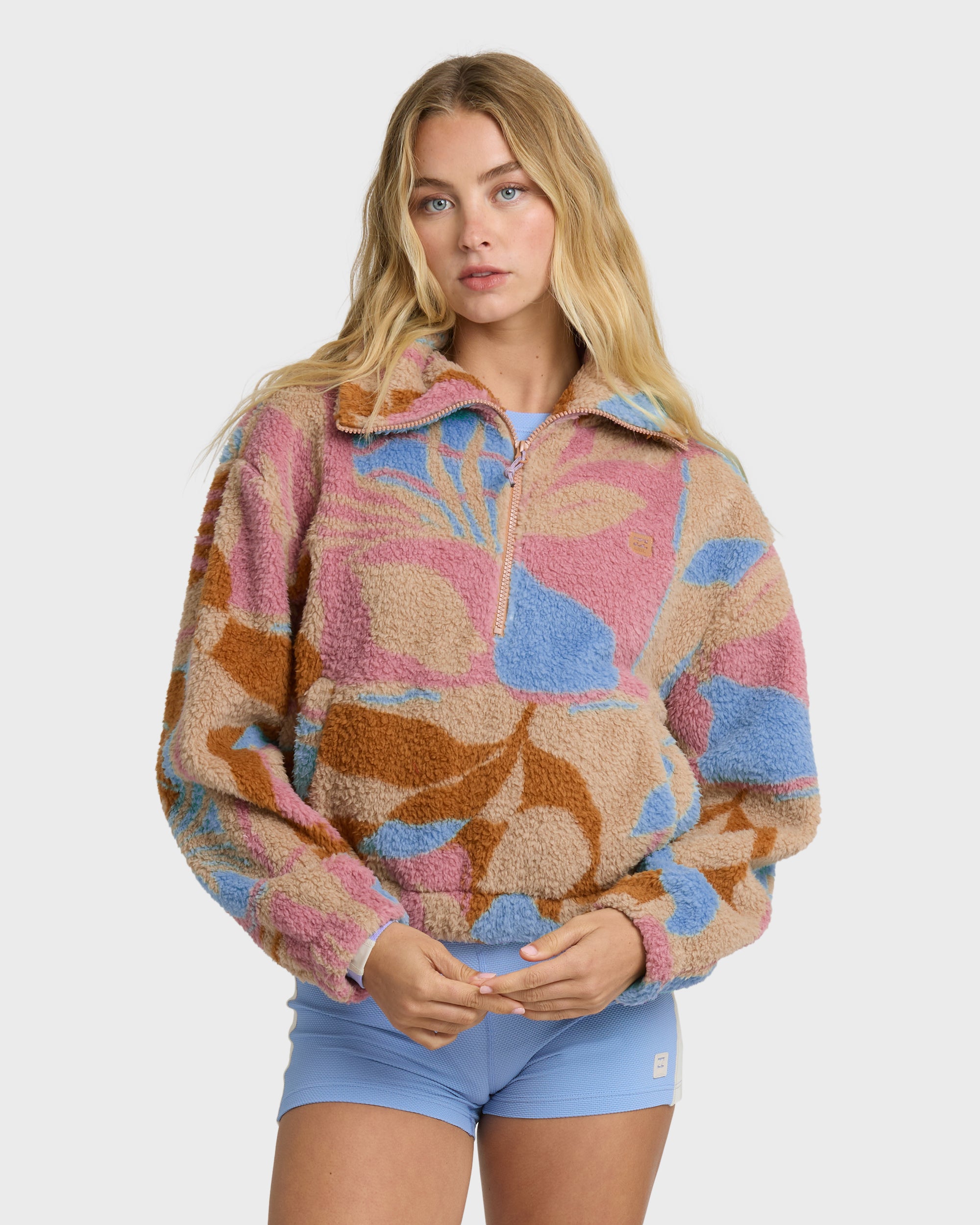 A/Div Barra Half Zip Sherpa Fleece