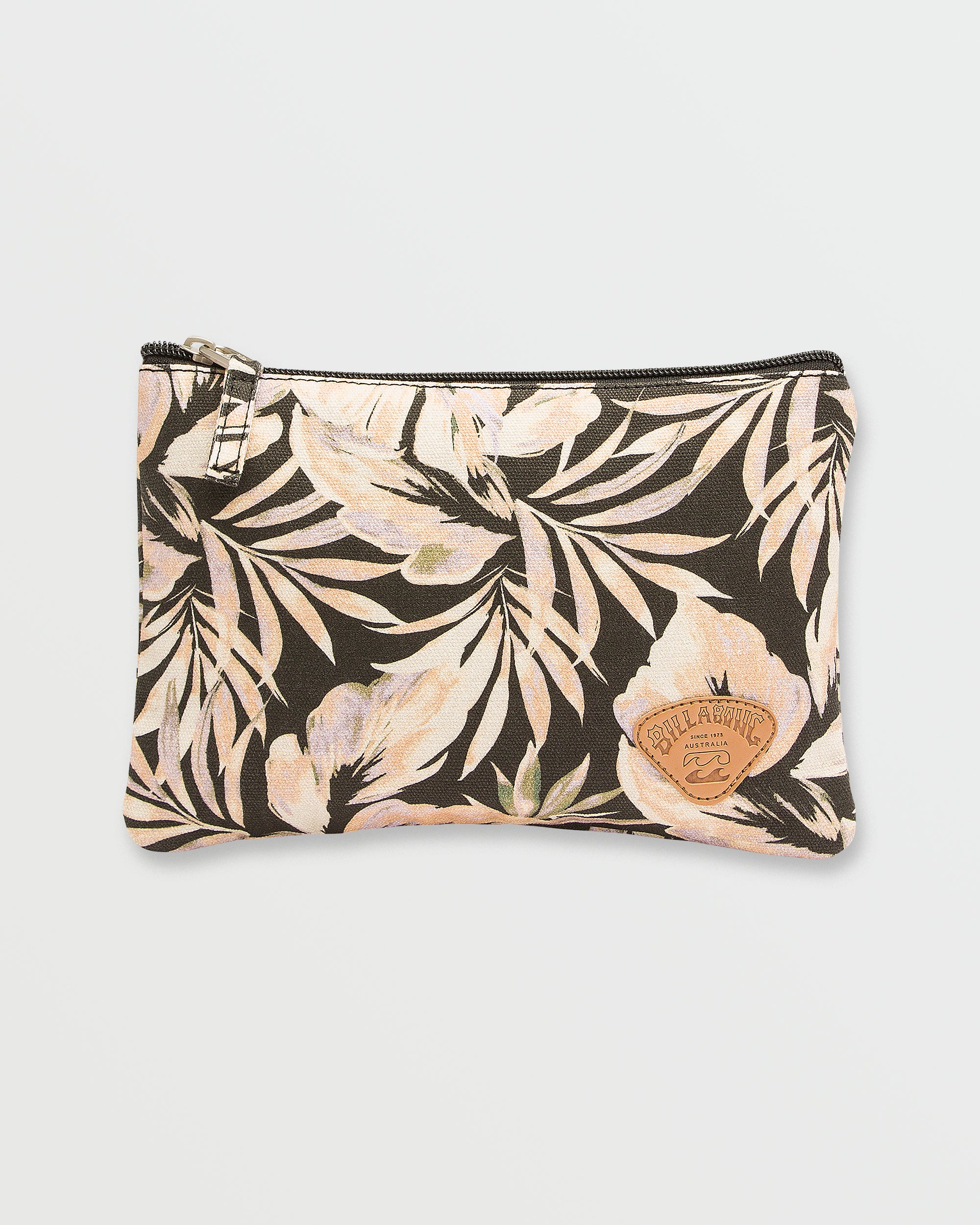 Lil Snitch Zip Pouch - Black Floral