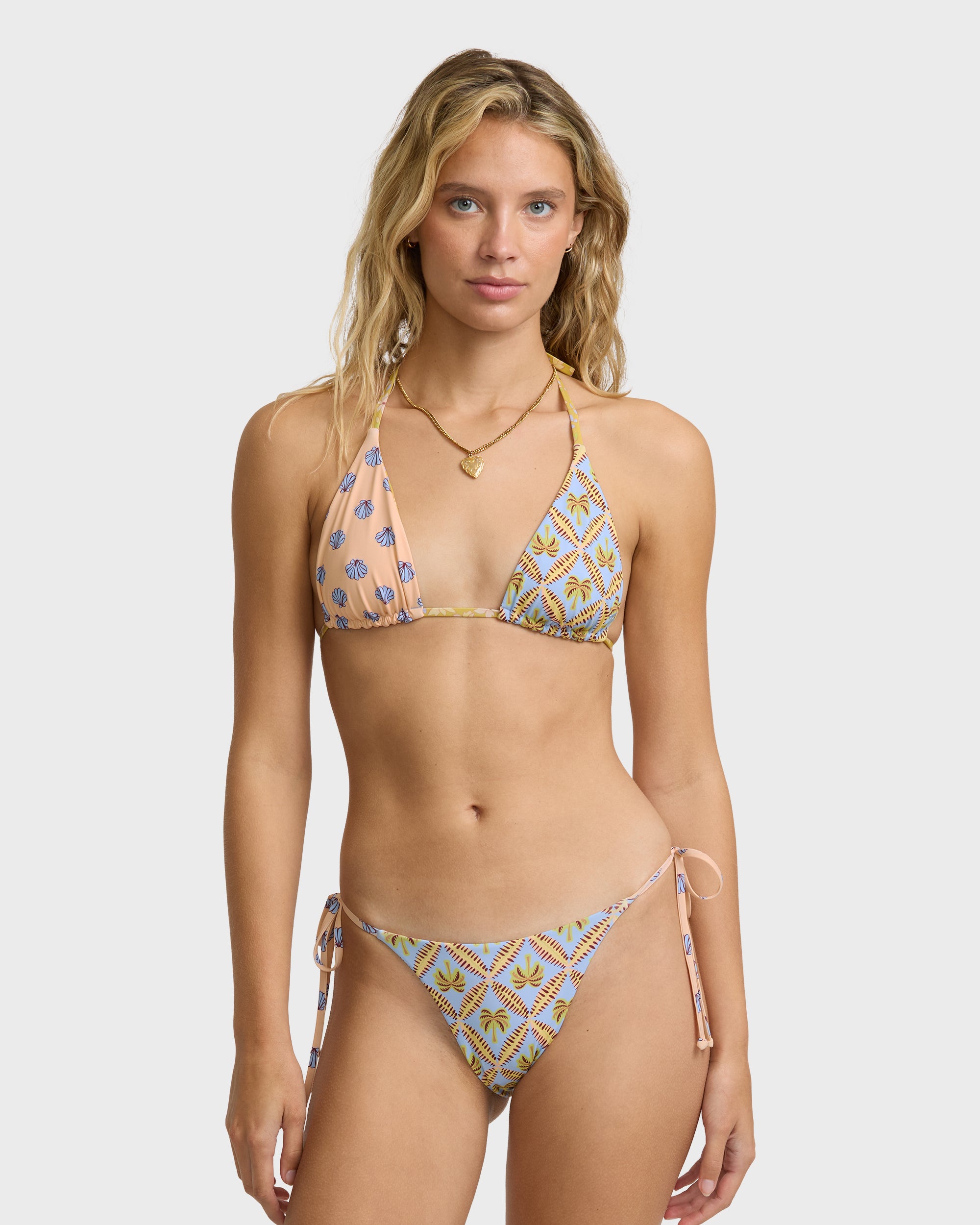 Soul Stoke Reversible Multi Triangle Bikini Top