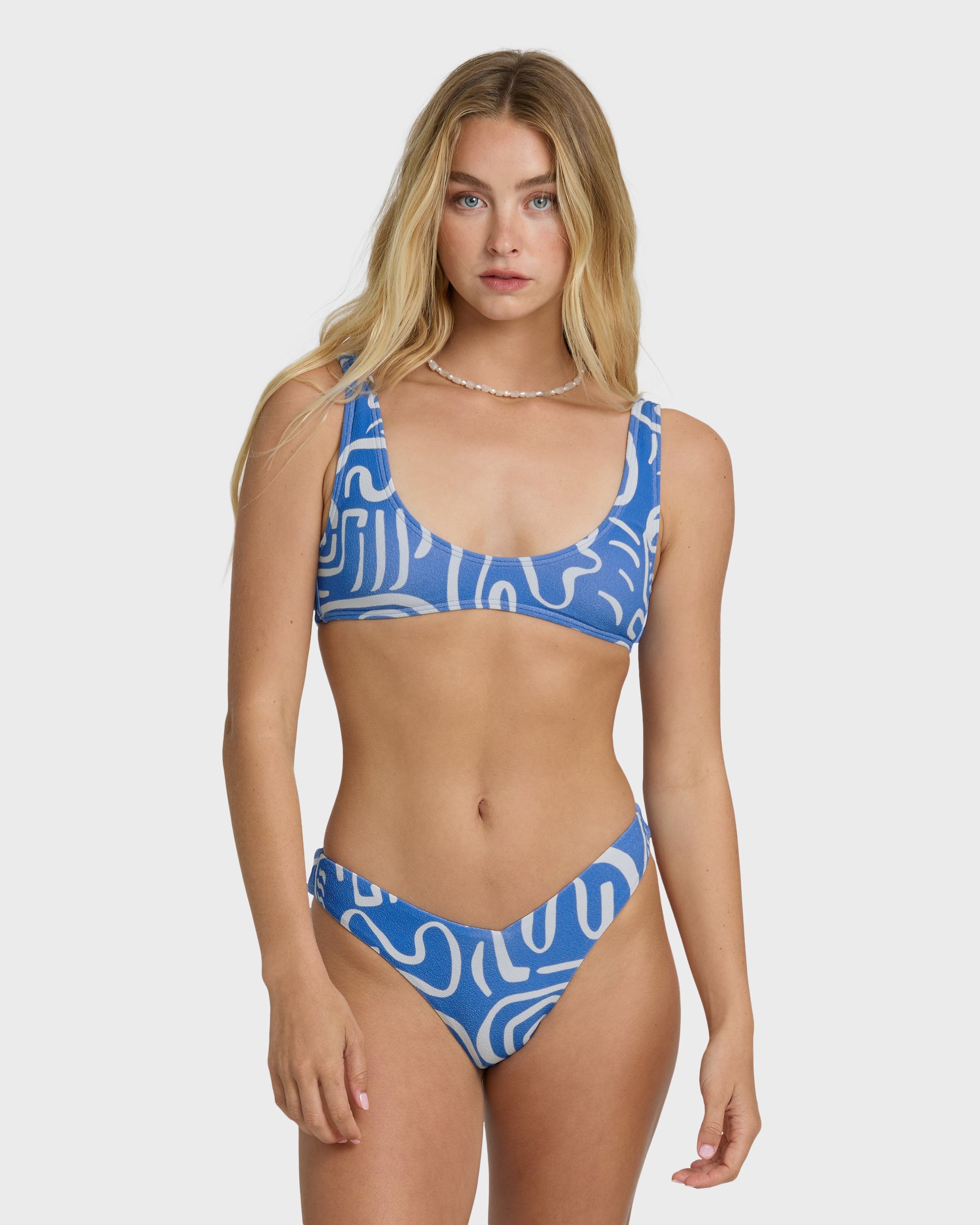 Le Love Scoop Tank Swim Tank Bikini Top