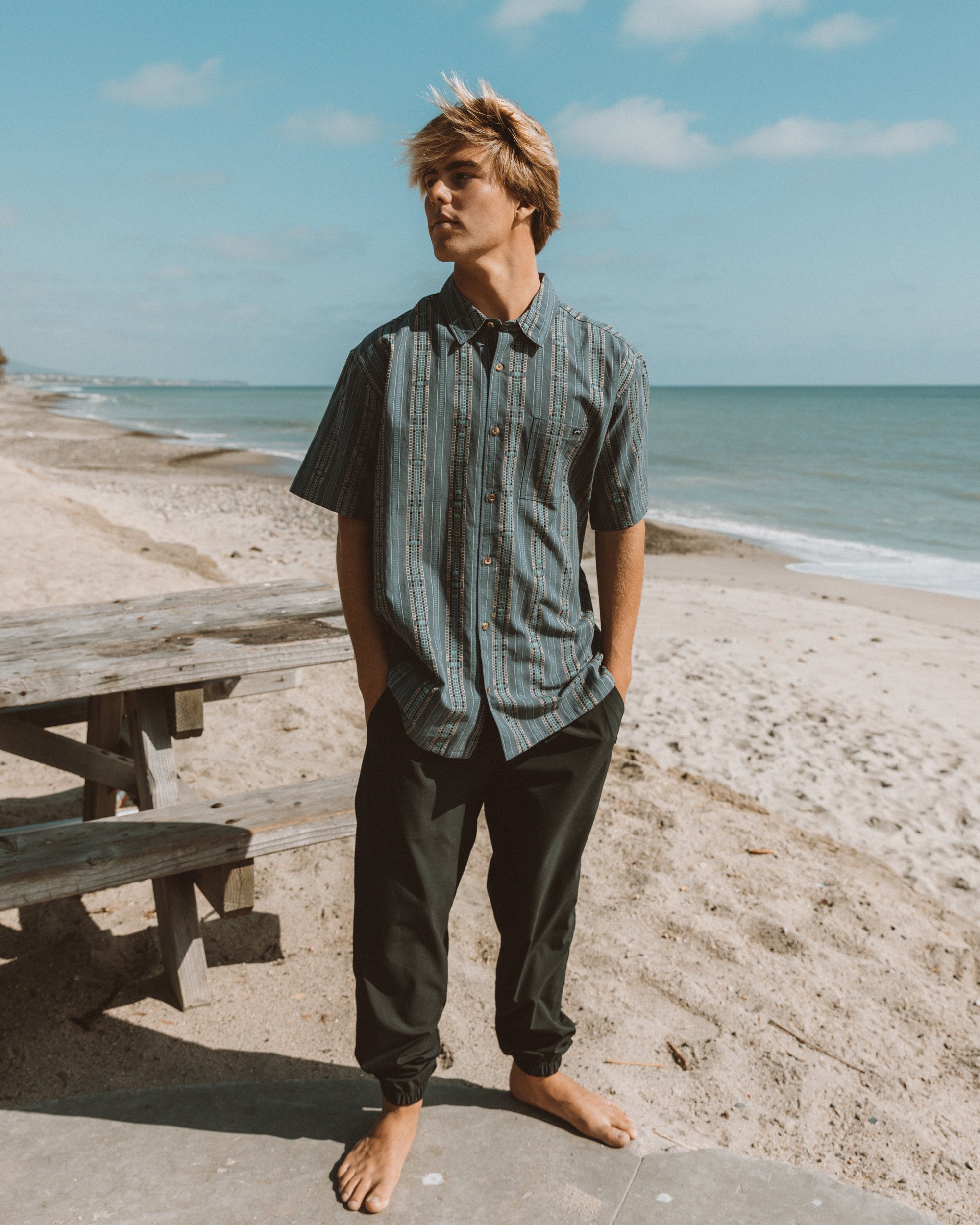 Surftrek Transit Joggers - Black