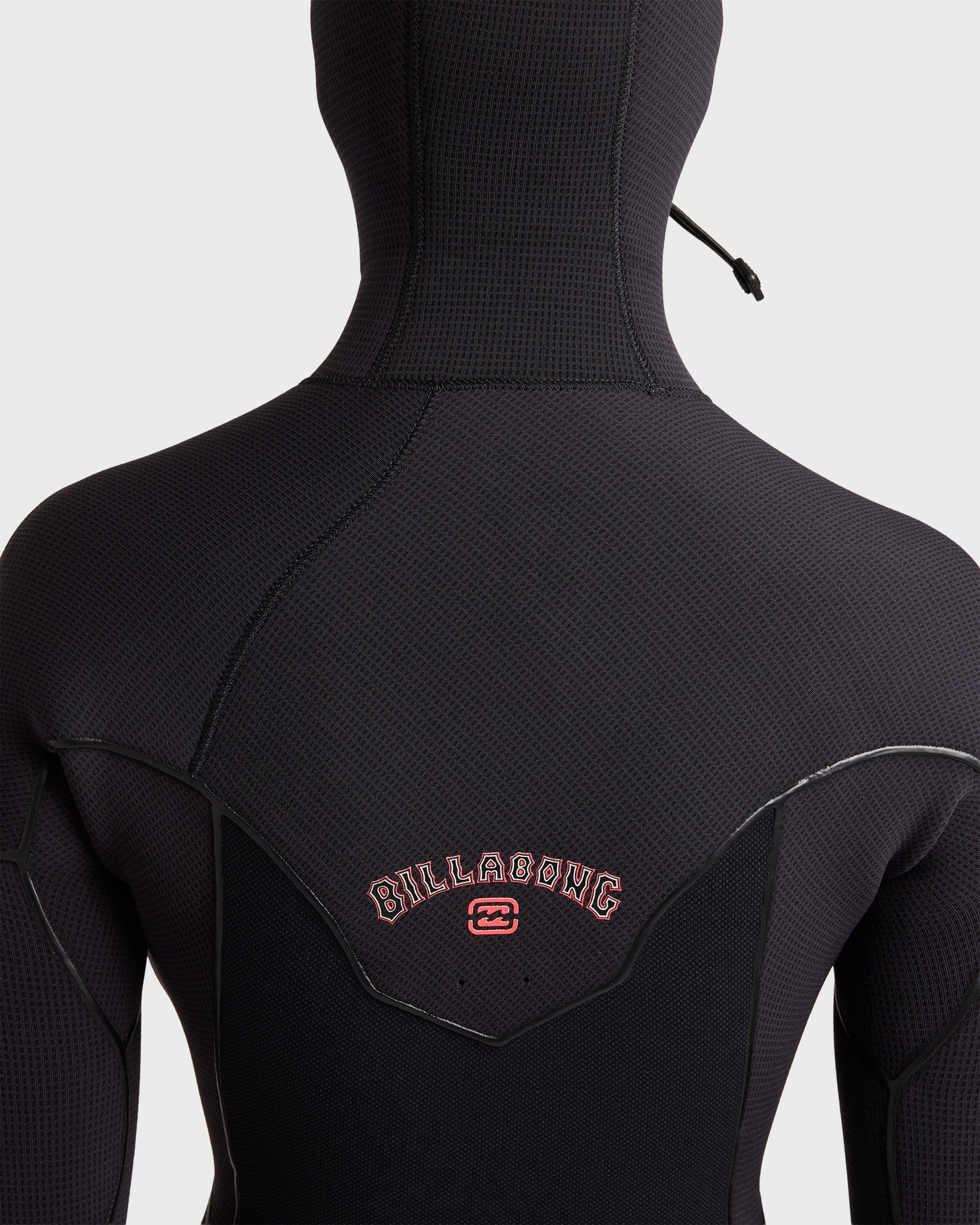 5/4mm Furnace Ultra Gullwing Chest Zip Hooded Full Wetsuit - Black