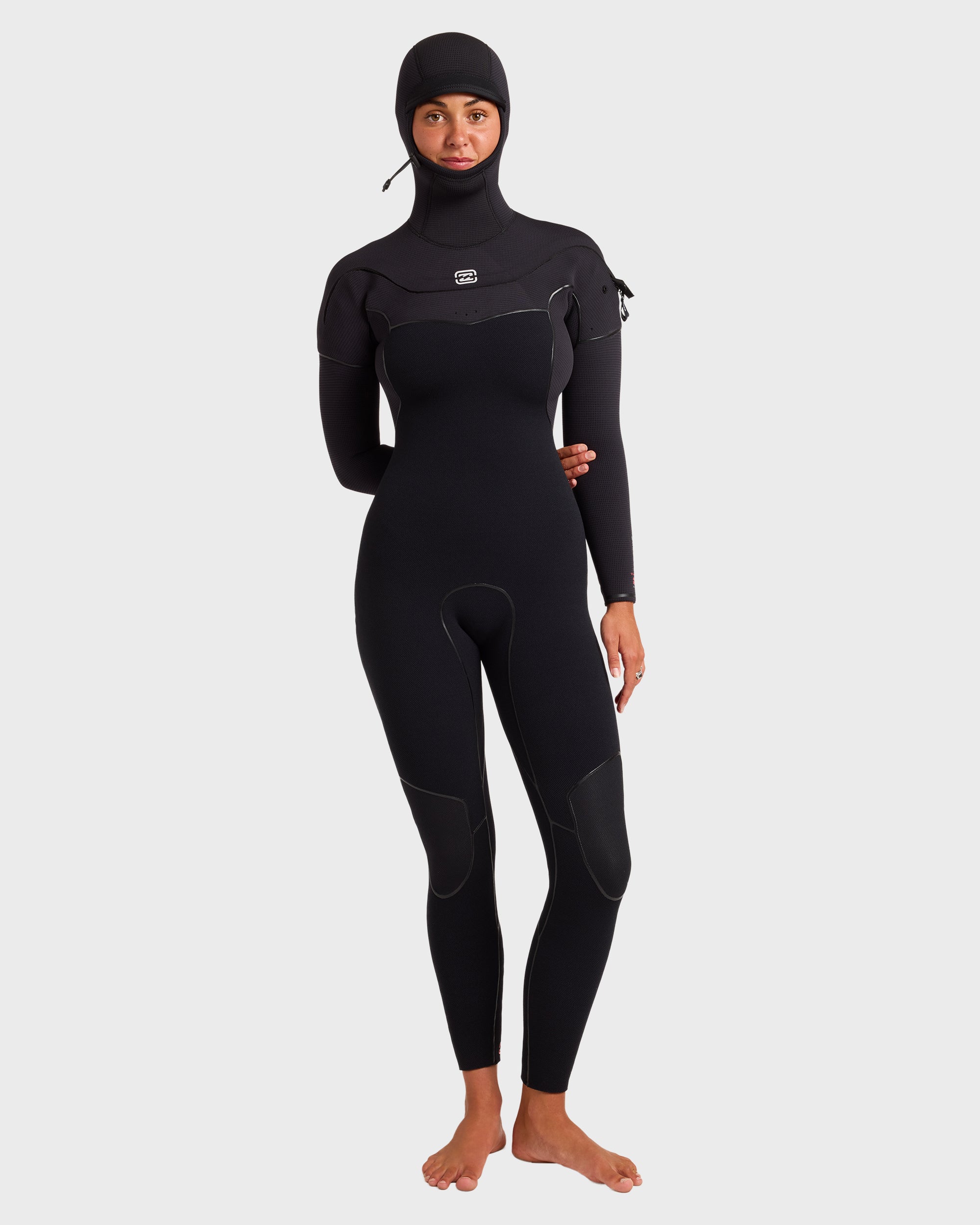 5/4mm Furnace Ultra Gullwing Chest Zip Hooded Full Wetsuit