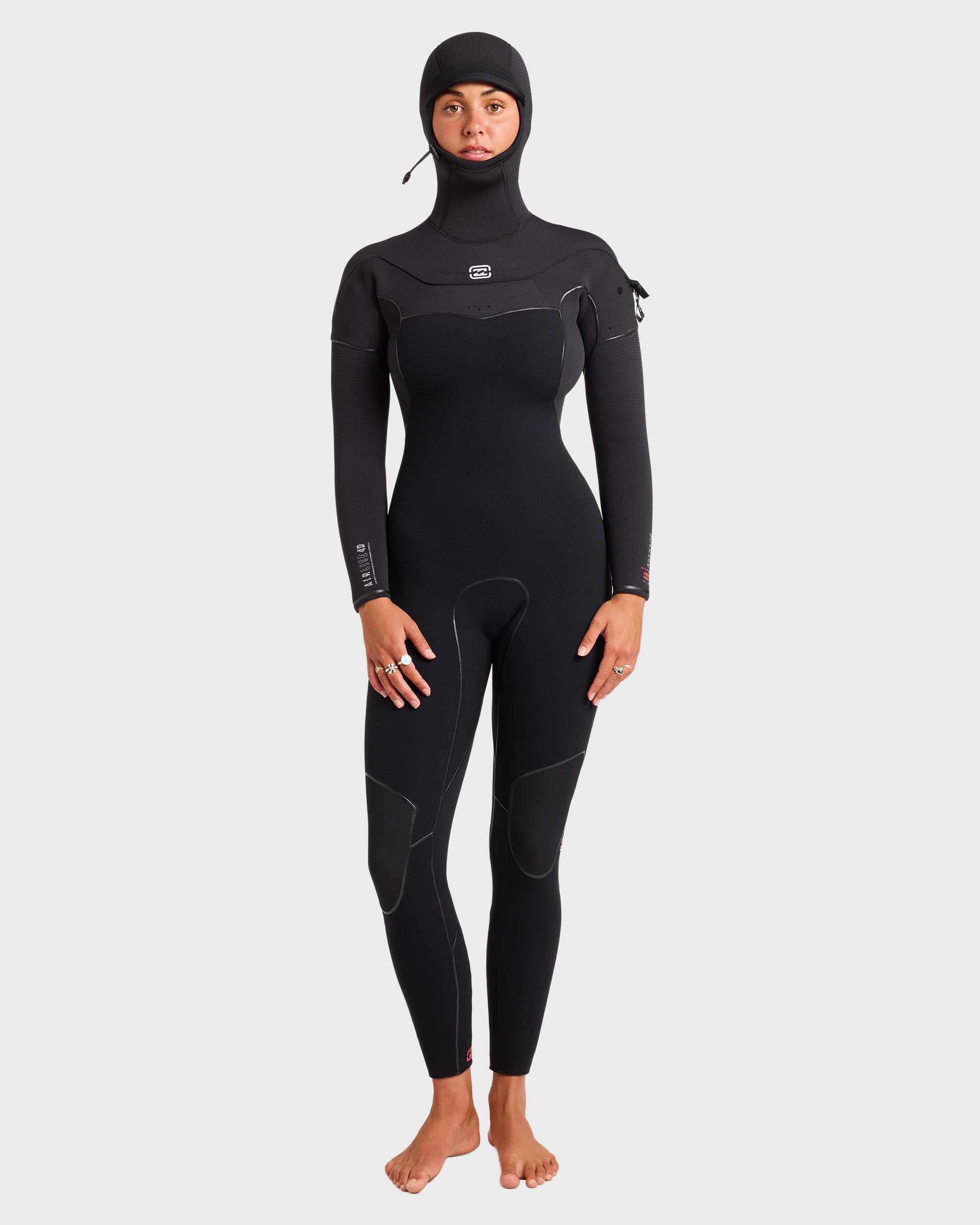 4/3mm Furnace Ultra GBS Hooded Chest Zip Full Wetsuit