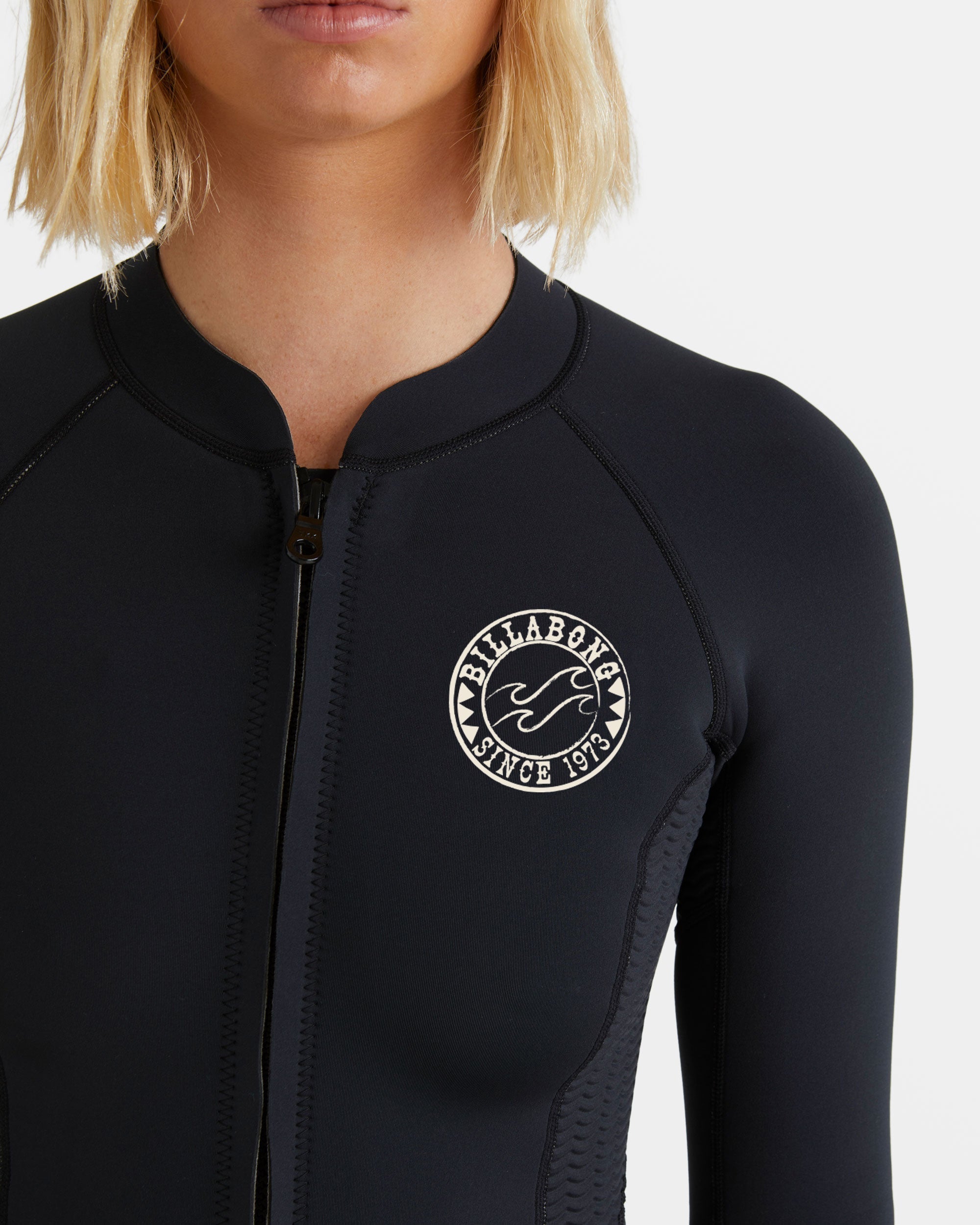 Peeky Natural Flatlock Jacket - Black