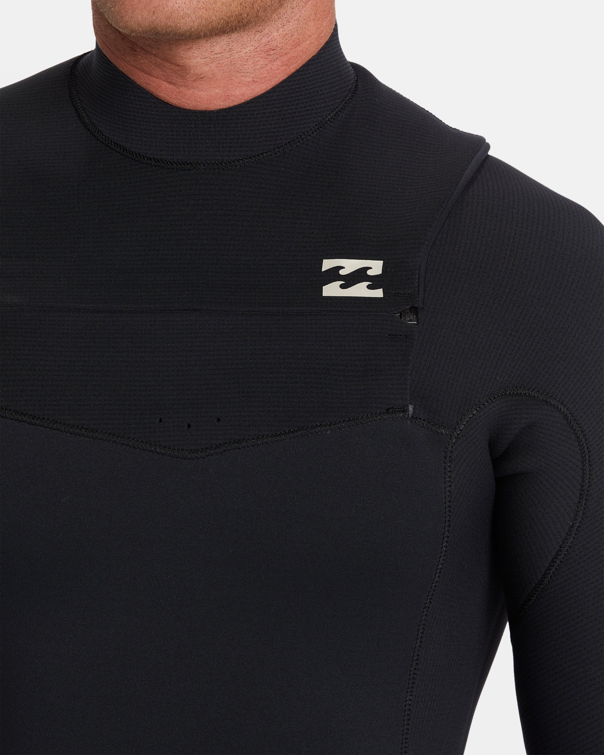 4/3mm Revolution Natural Upcycler GBS Chest Zip Wetsuit - Black