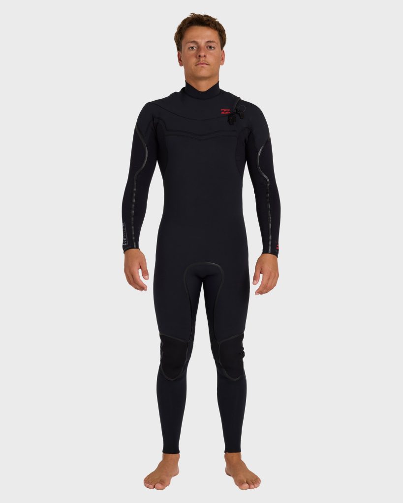 4/3mm Absolute Ultra Chest Zip Full Wetsuit - Black