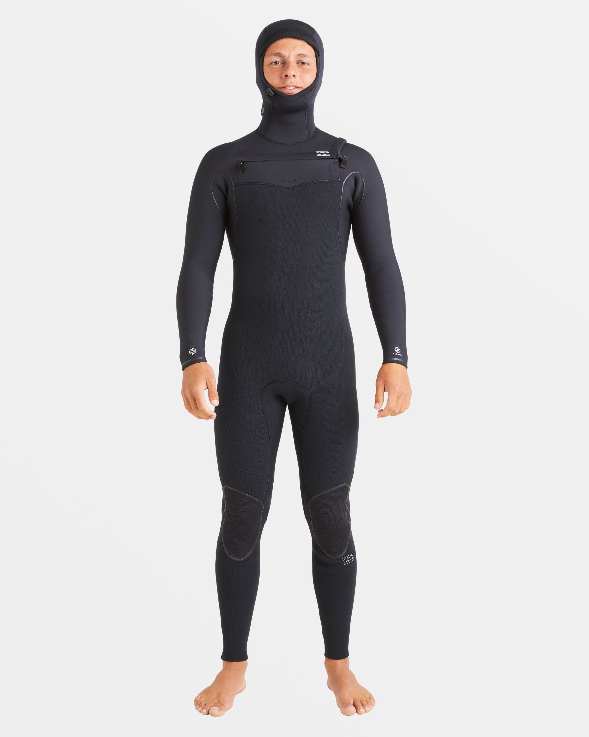6/5mm Furnace Natural Upcycler Welded Chest Zip Wetsuit