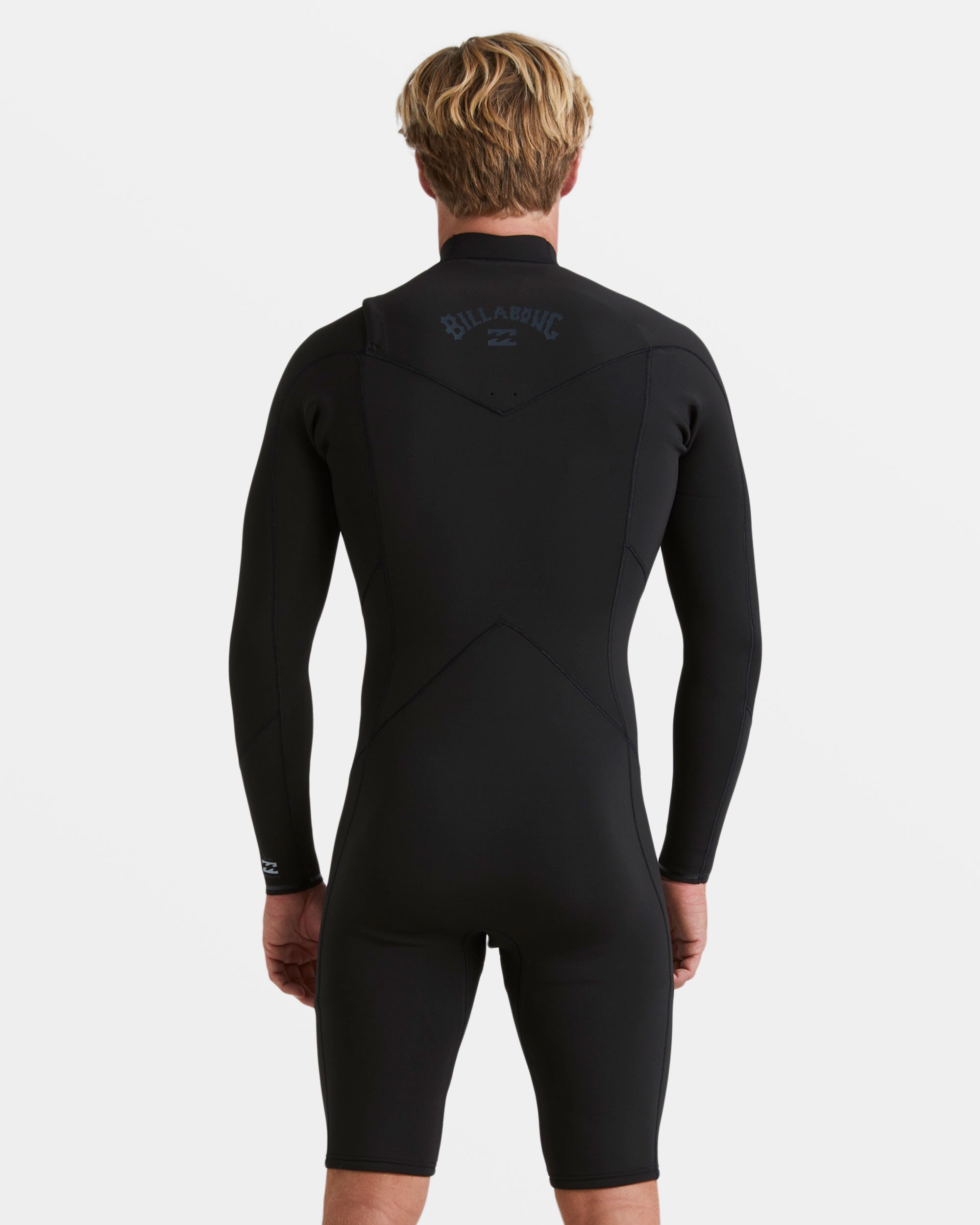 2/2mm Revolution Natural Upcycler GBS Chest Zip Long Sleeve Springsuit - Black