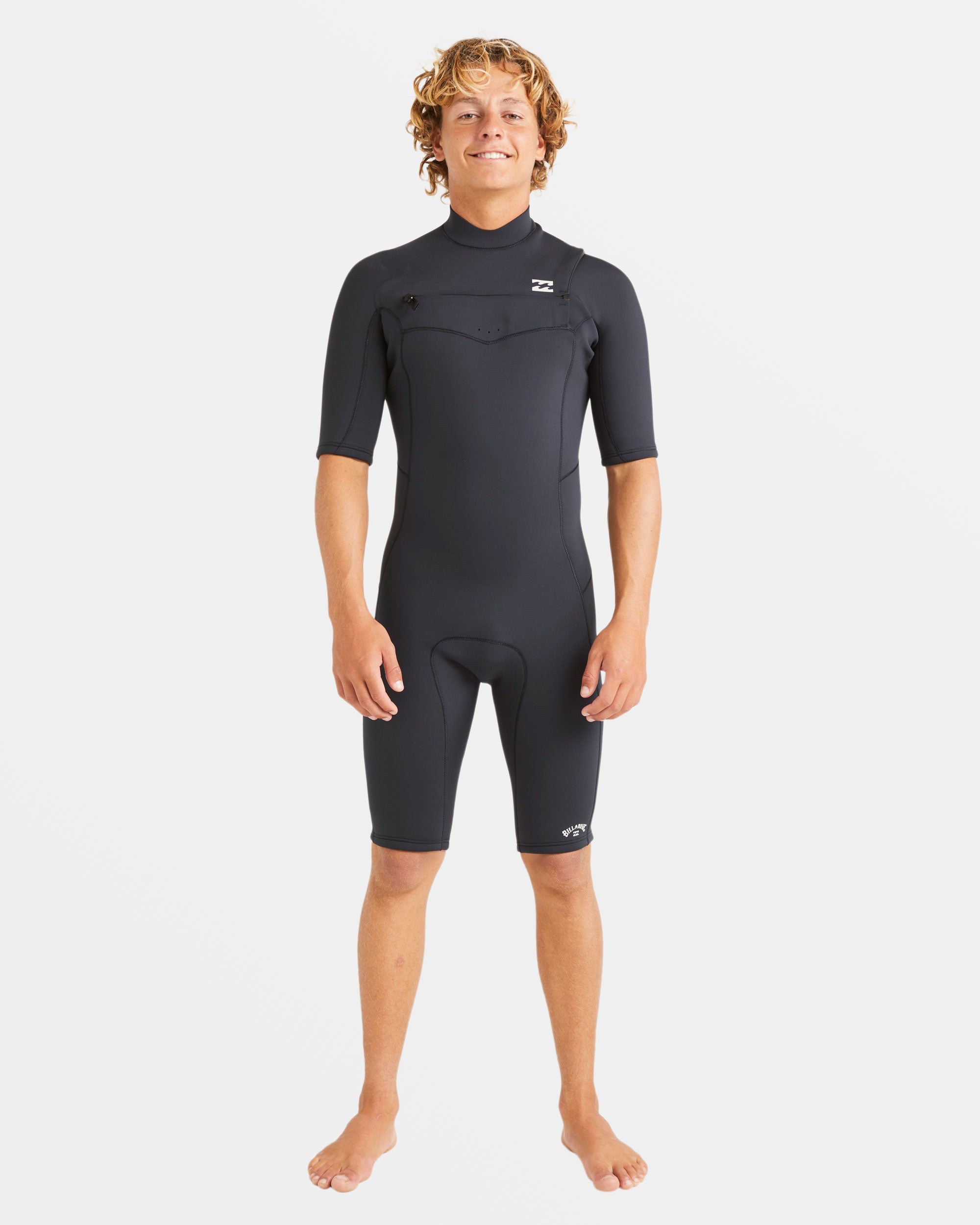 2/2mm Absolute Natural Upcycler GBS Chest Zip Short Sleeve Springsuit