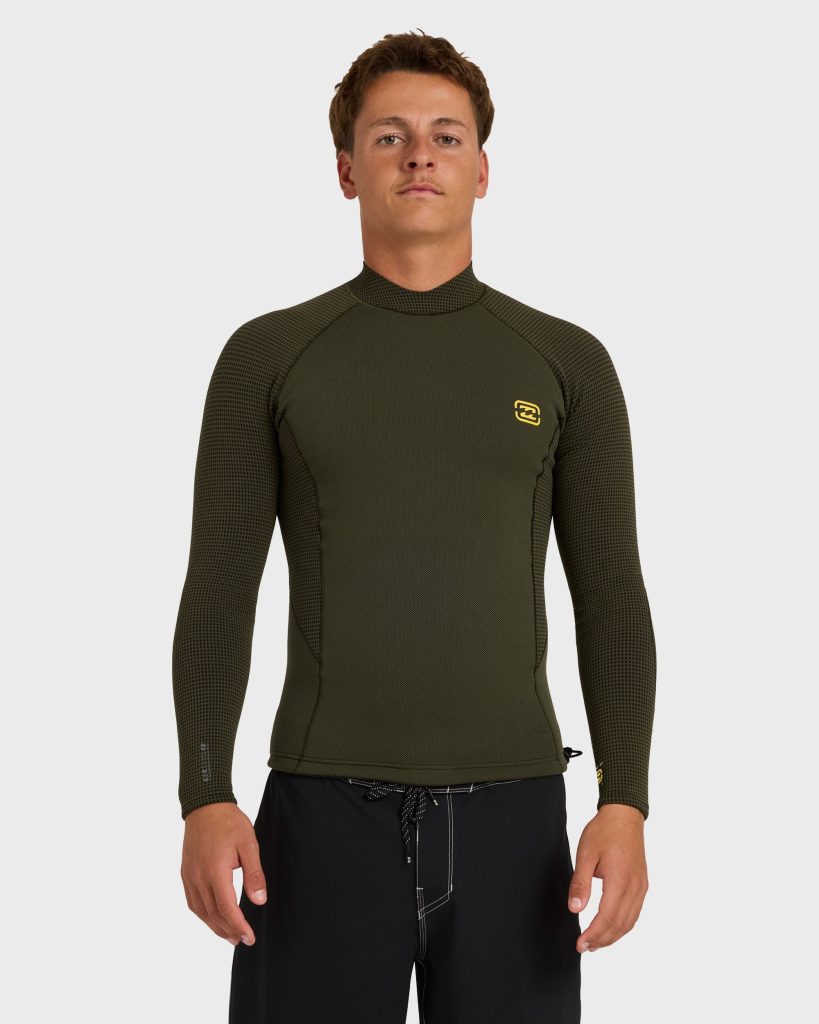 1mm Furnace Revo Reversible Long Sleeve Wetsuit Jacket - Haleiwa Leaf