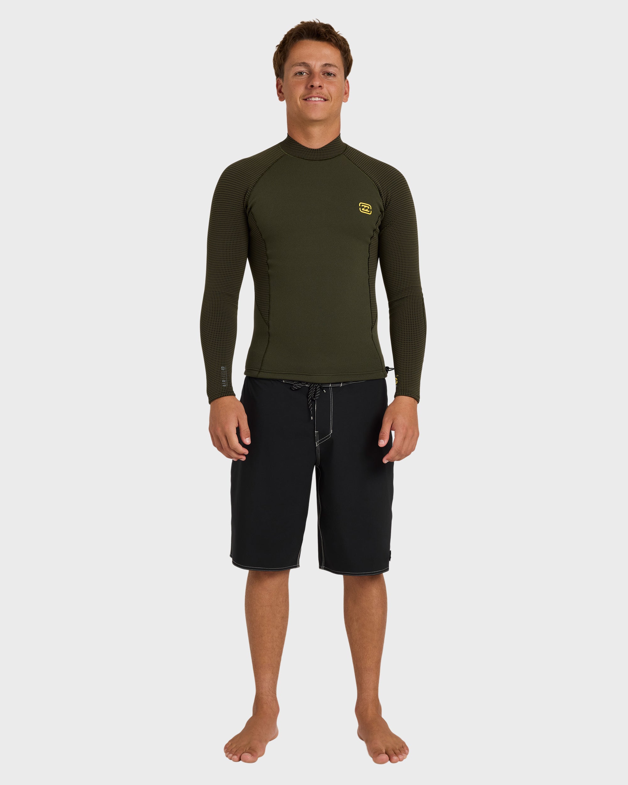 1mm Furnace Revo Reversible Long Sleeve Wetsuit Jacket - Haleiwa Leaf