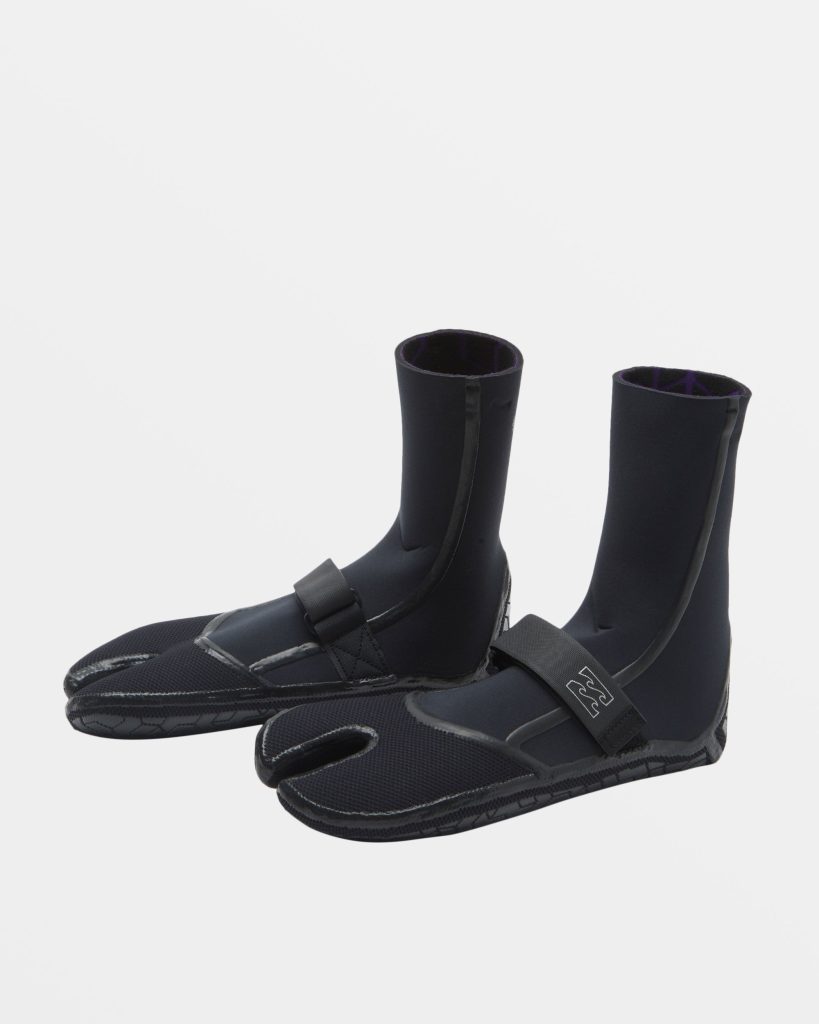 3mm Furnace Upcycler Welded Split Toe Wetsuit Boots - Black