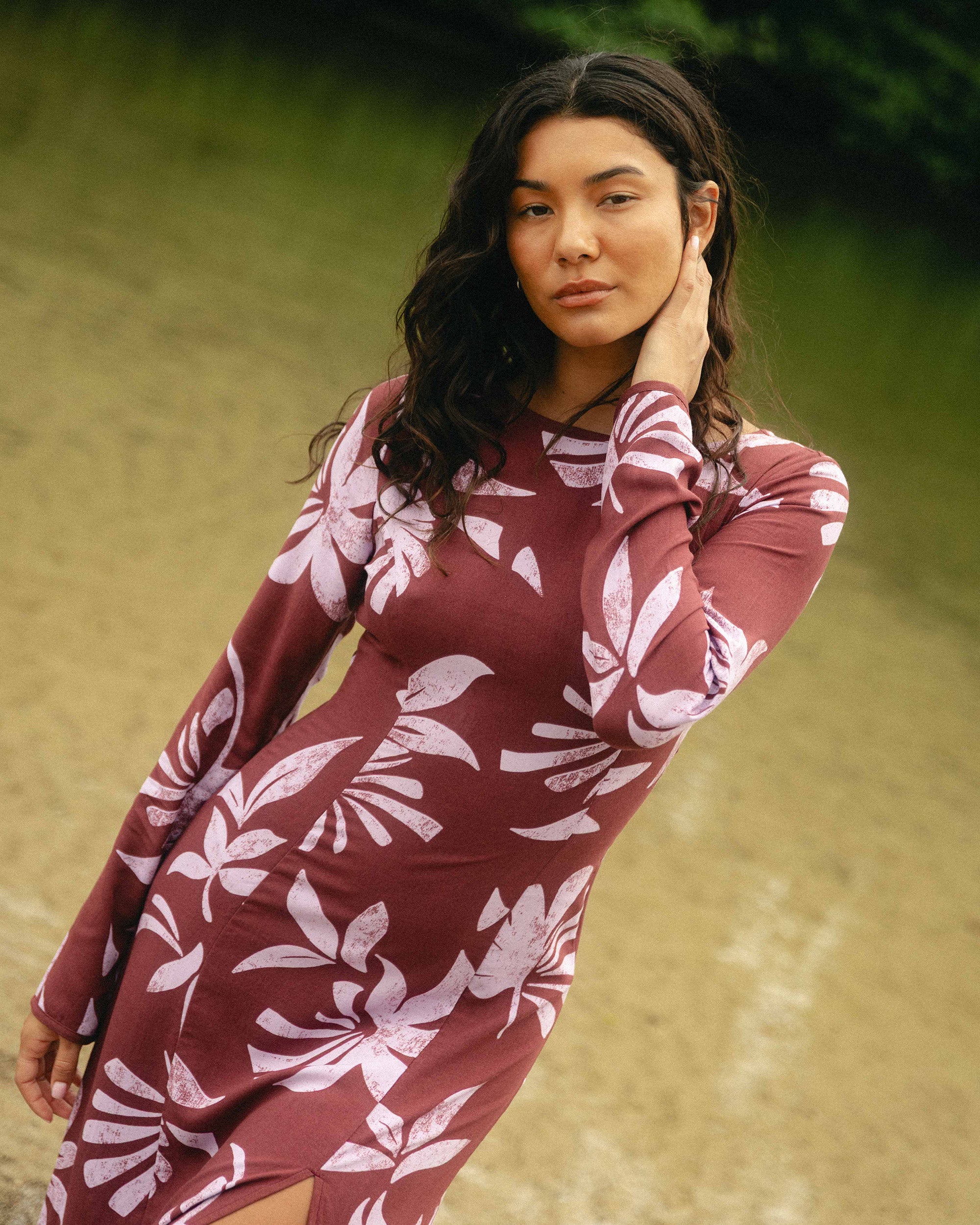 Romance You Maxi Dress - Pinot