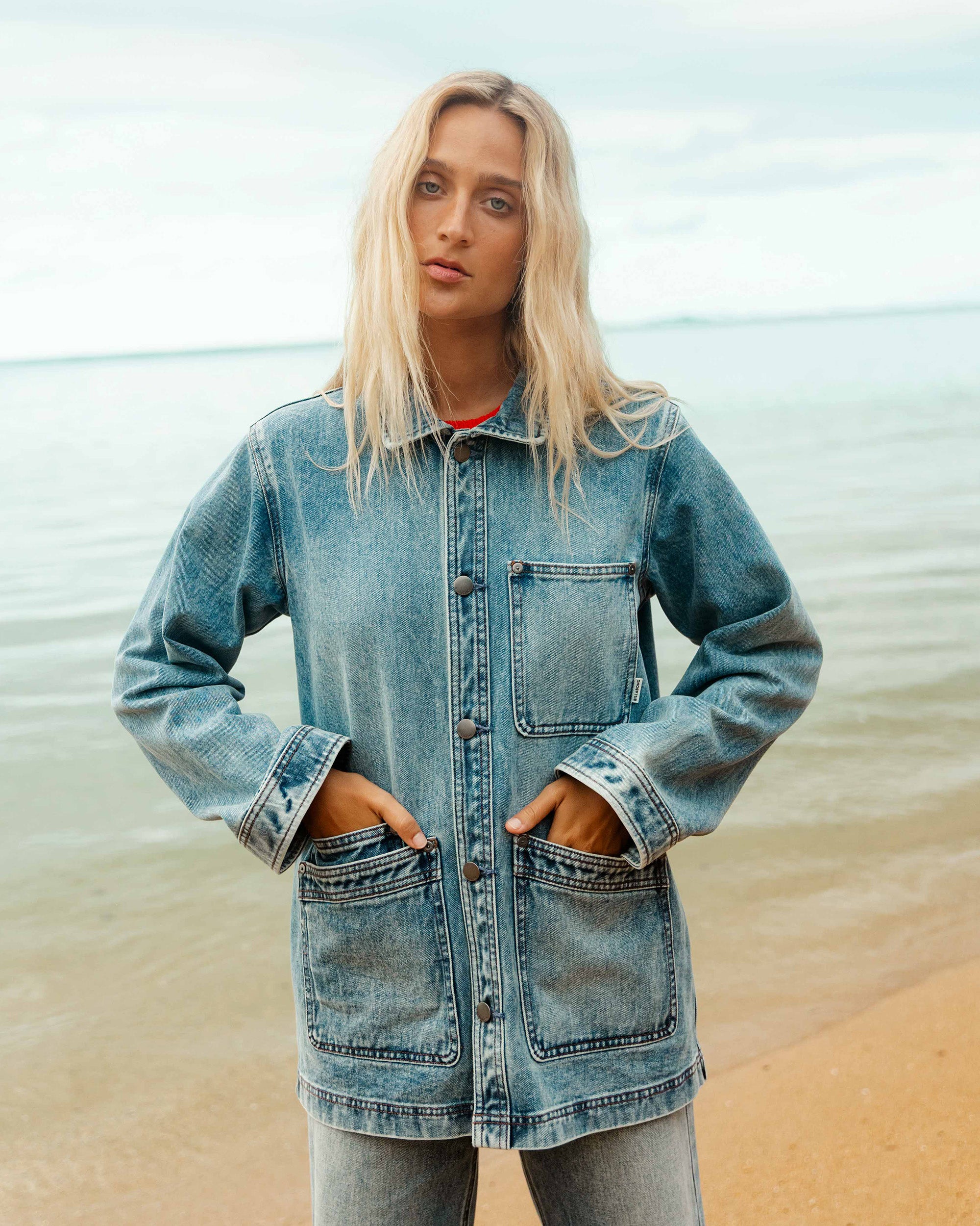 Denim Chore Coat