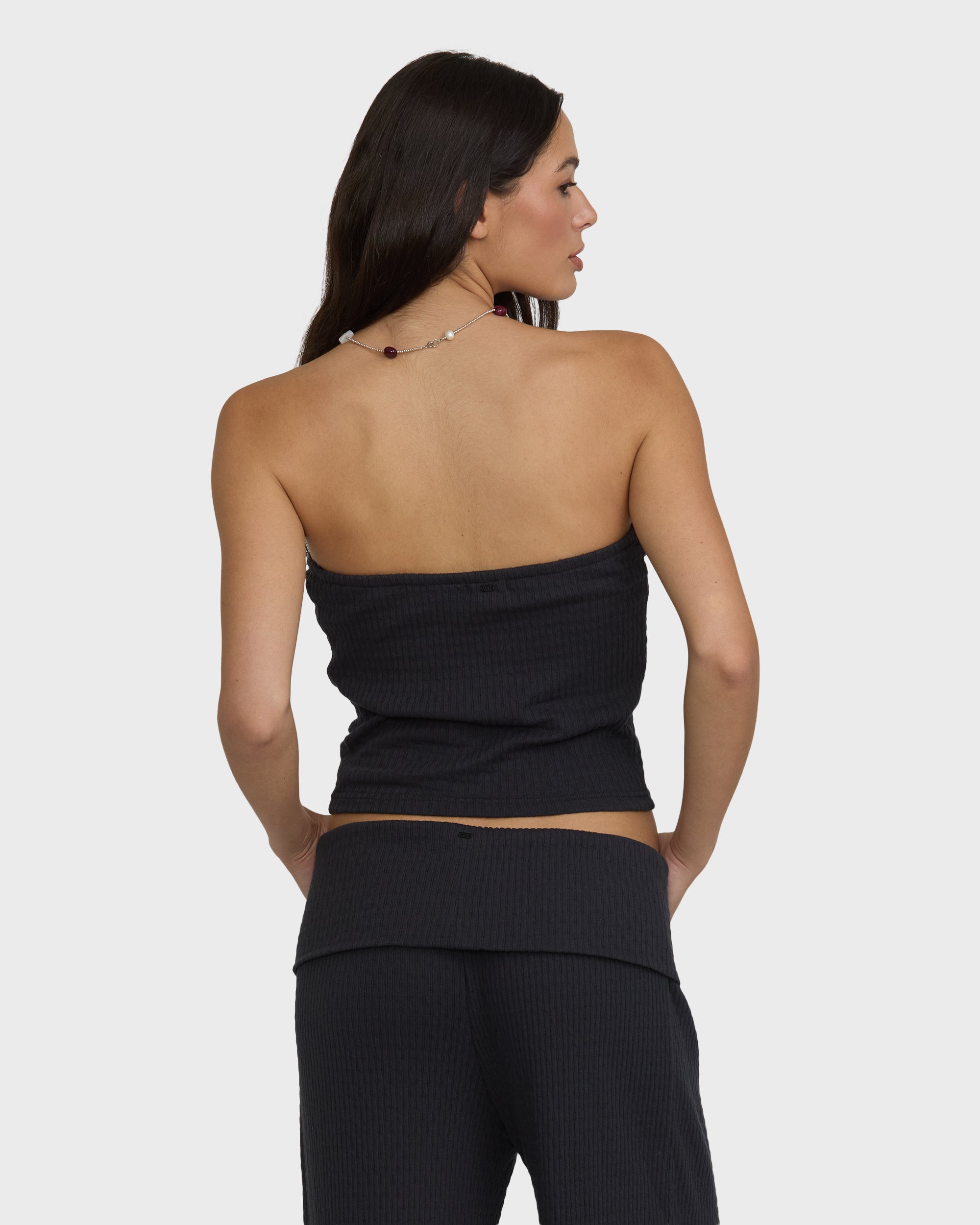 Sweet Coast Tube Top - Black Sands