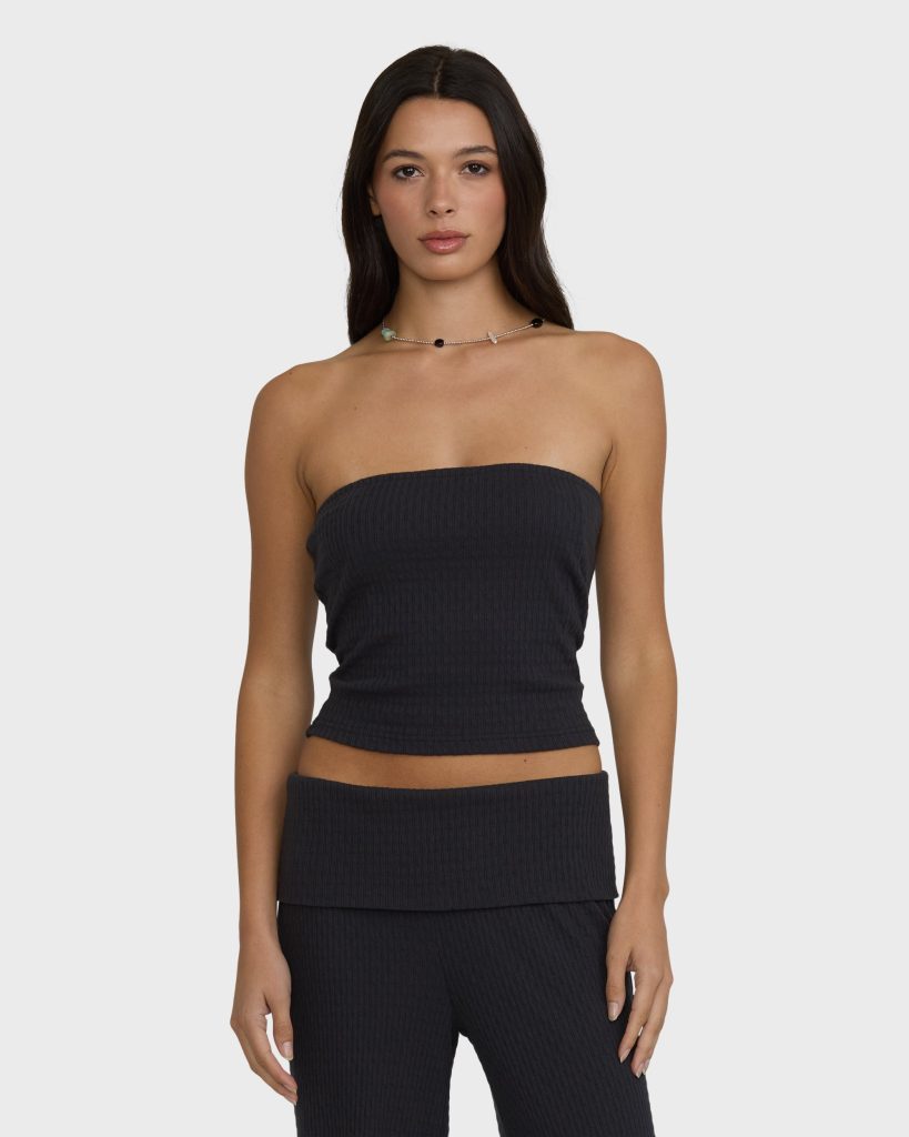 Sweet Coast Tube Top - Black Sands