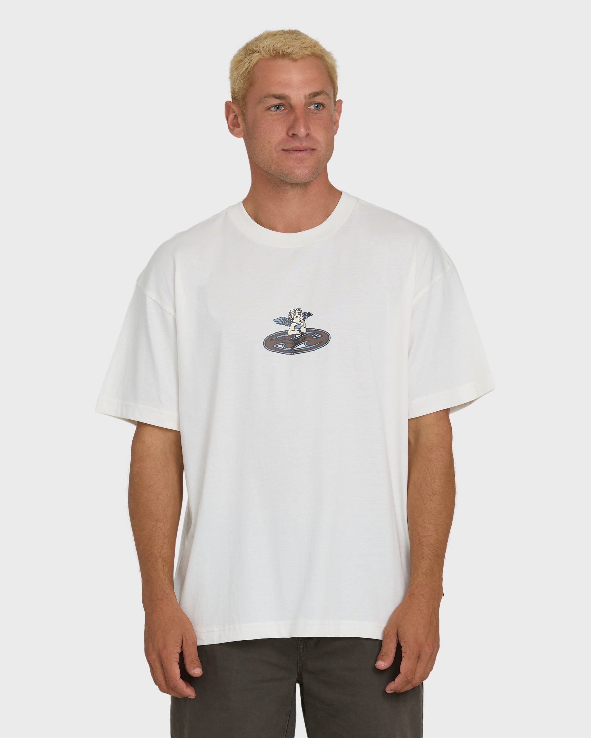 Bad Dog Cherub OG Knit Short Sleeve T-Shirt
