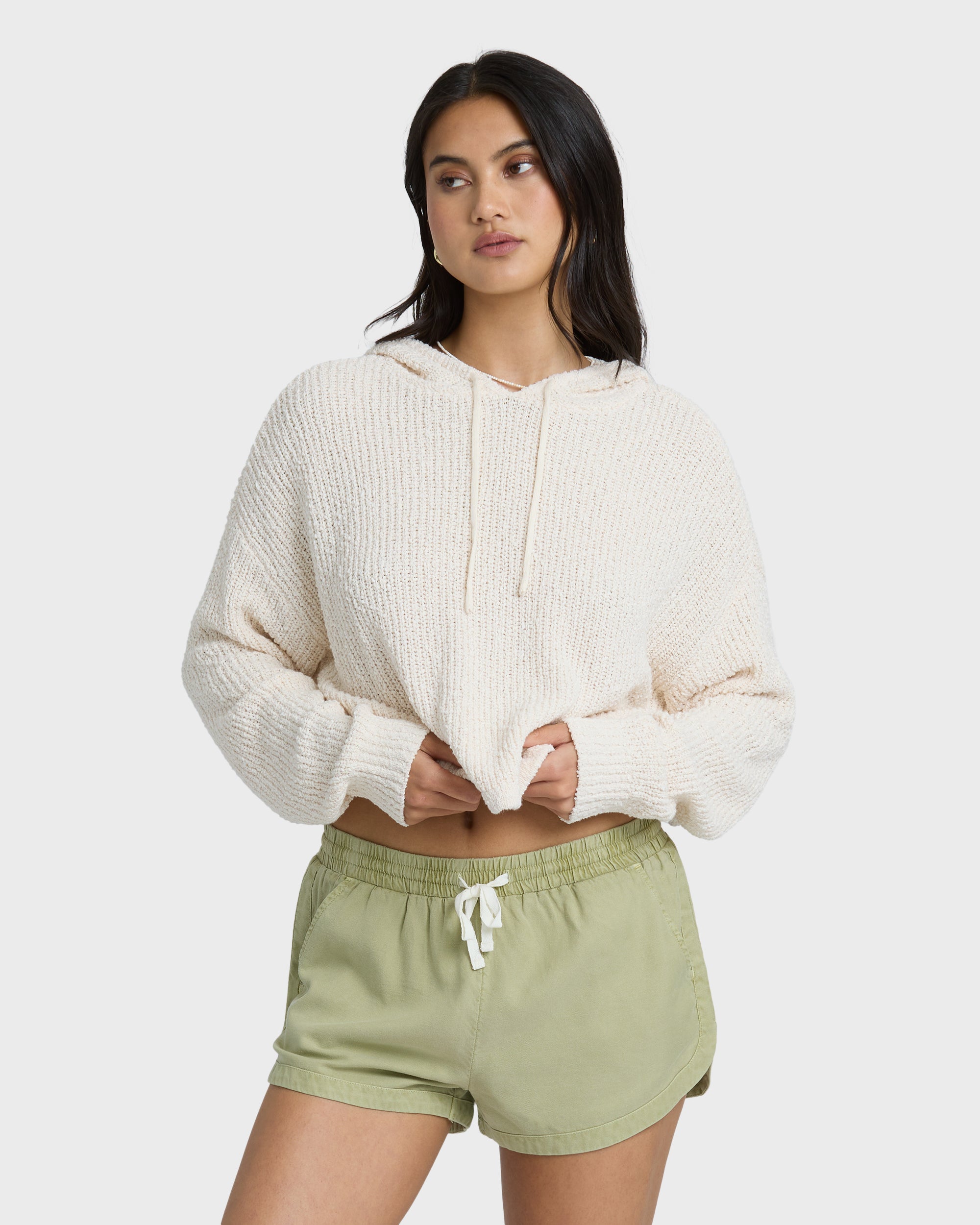 Road Trippin Elastic Waist Shorts