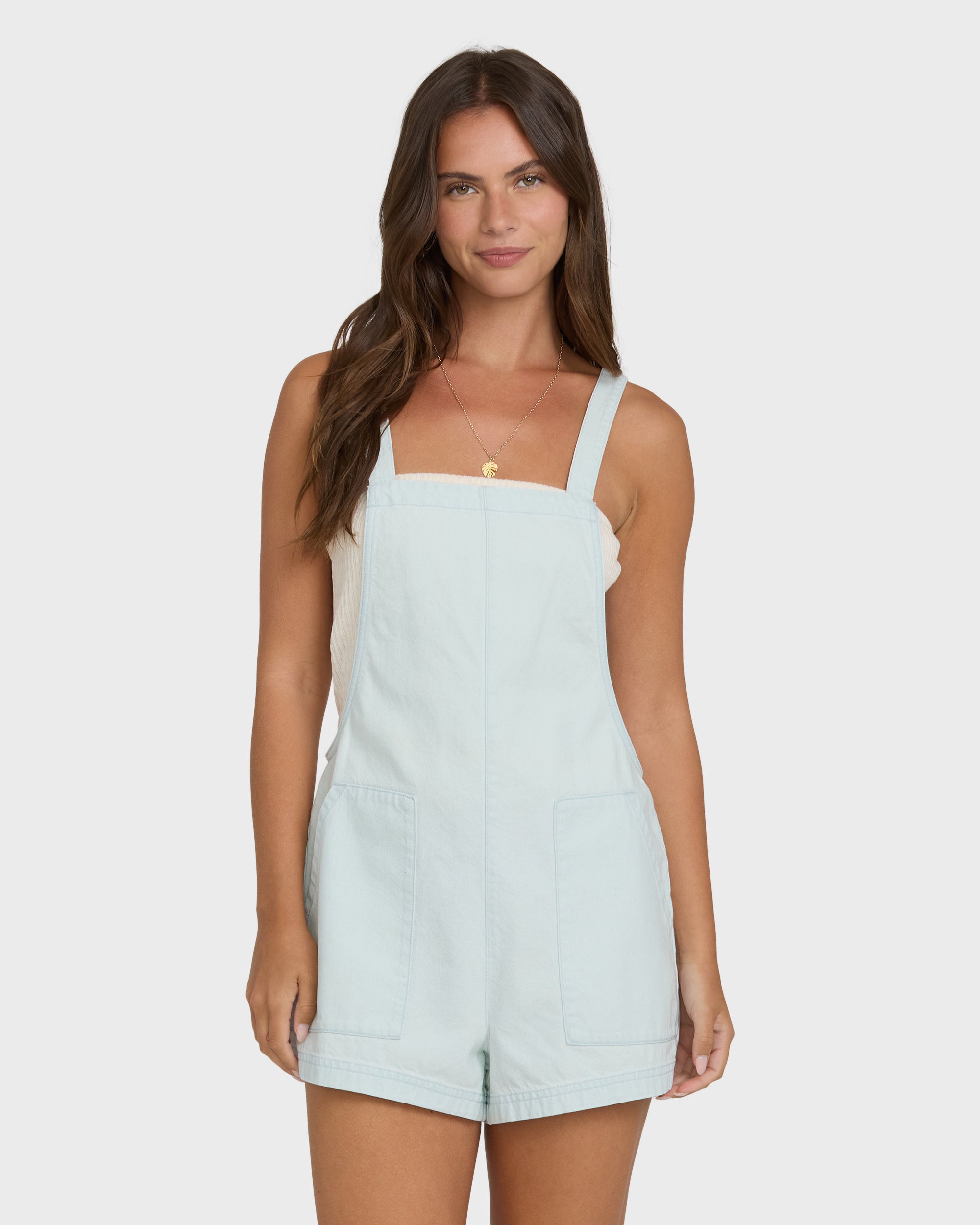 Beach Crush Denim Overalls