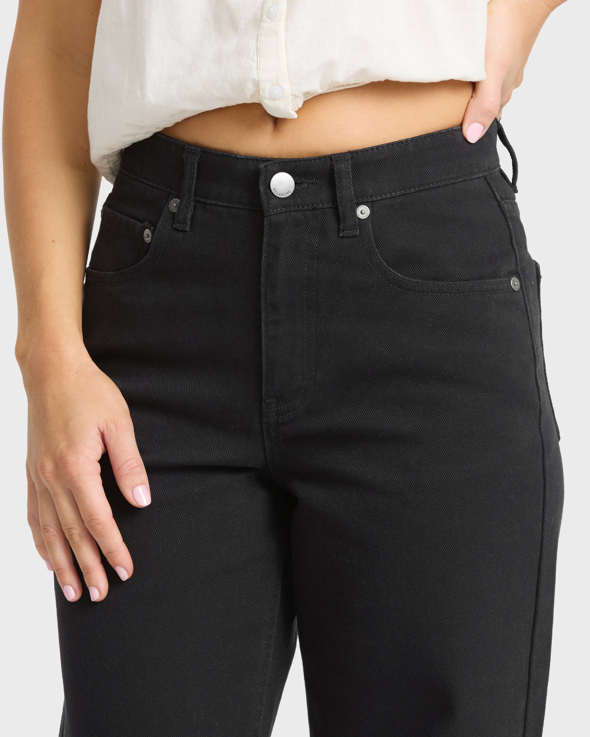 Free Fall Flare Jeans - Black