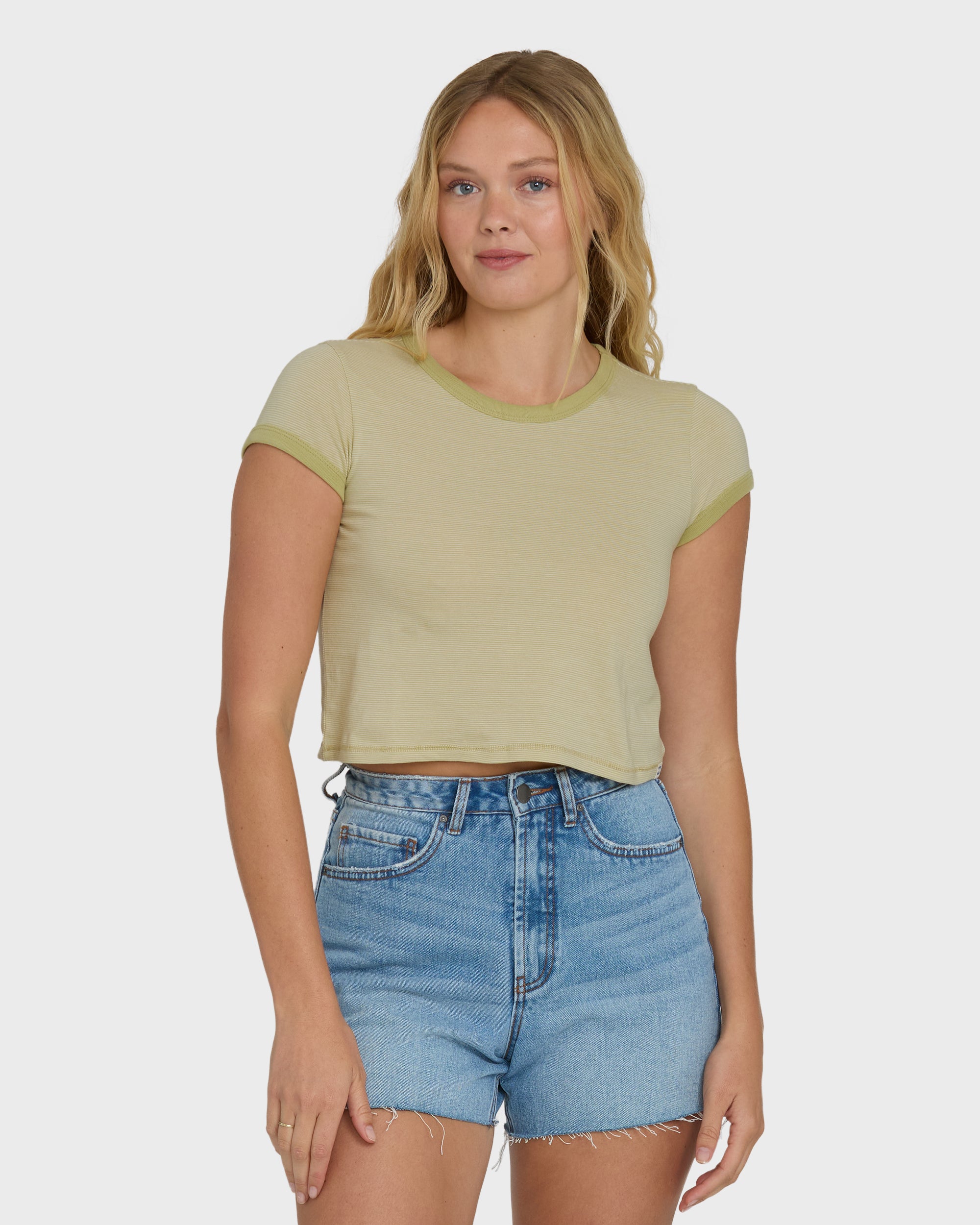 Daily Tee YD Short Sleeve Knit T-Shirt